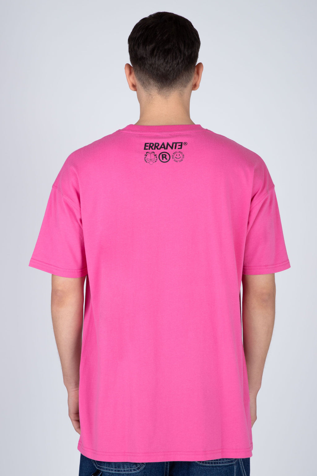 Polera M/C Garfield Eat Me Rosado ERRANTE