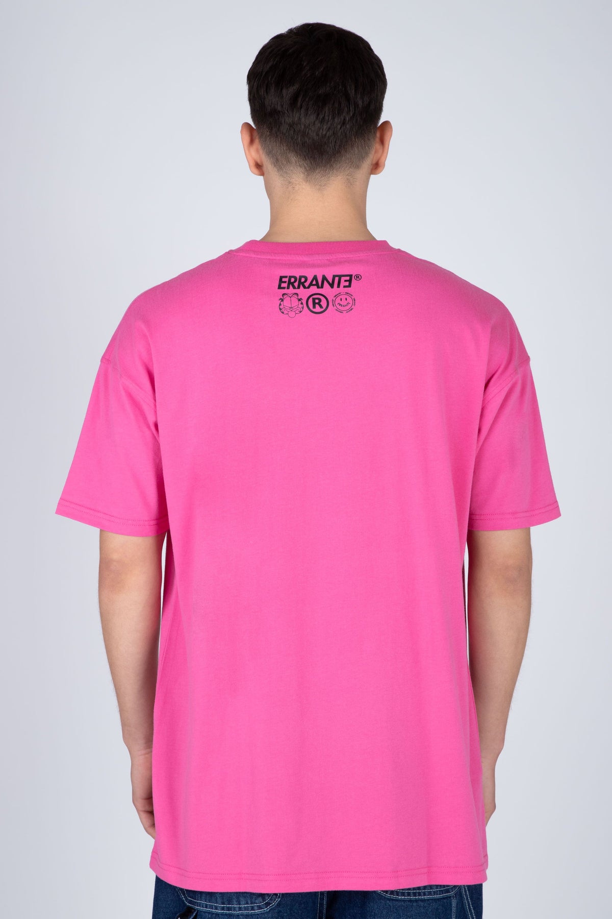 Polera M/C Garfield Eat Me Rosado ERRANTE