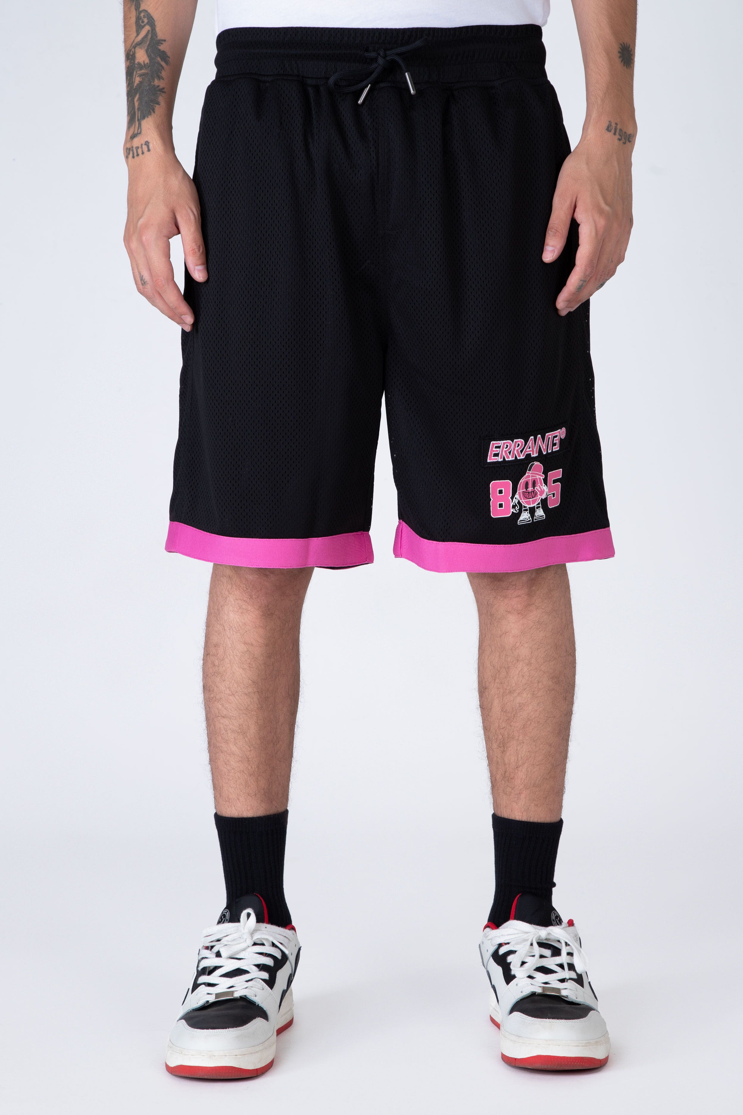 Short Mesh Off Spring Negro ERRANTE
