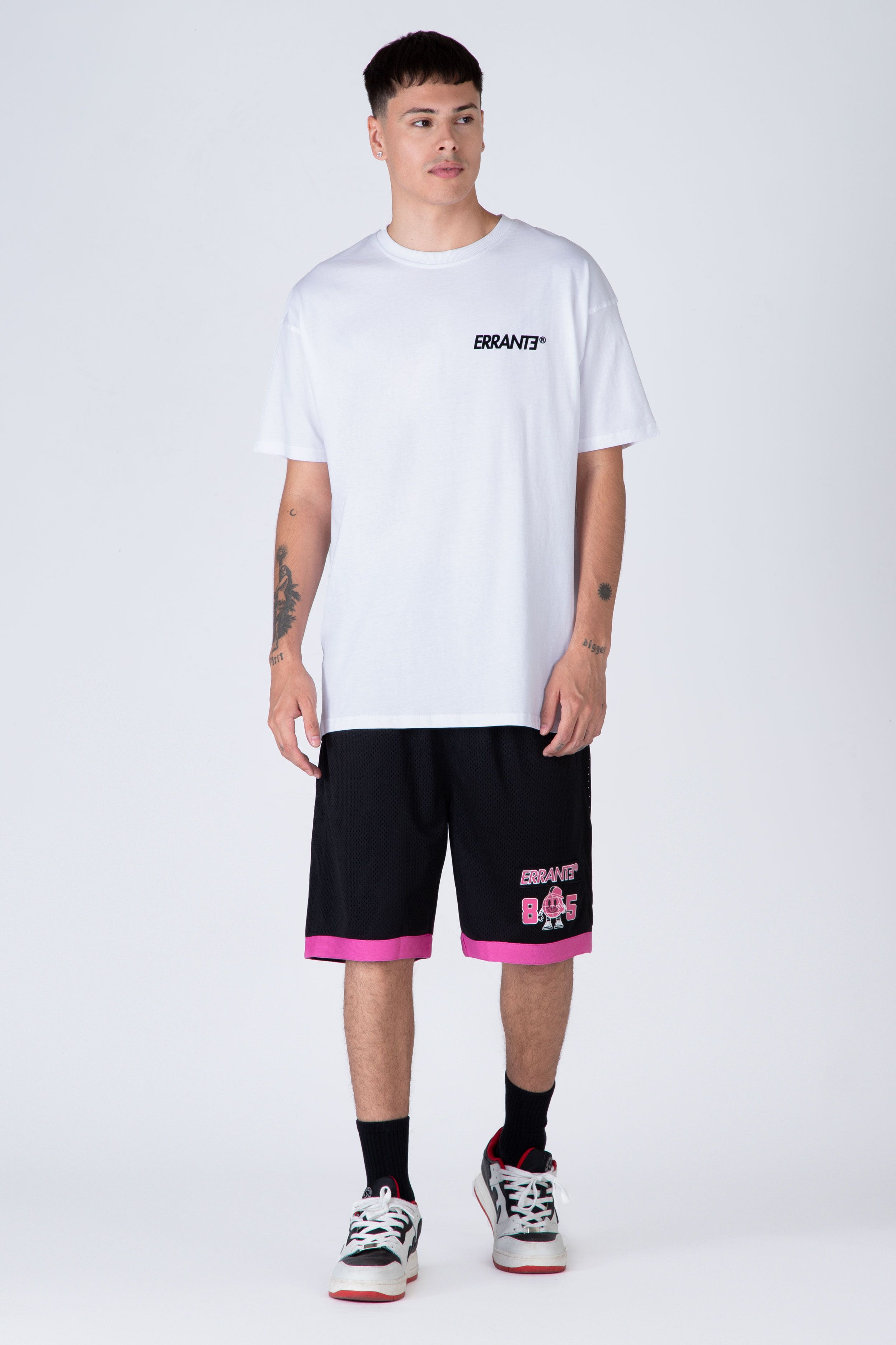 Short Mesh Off Spring Negro ERRANTE