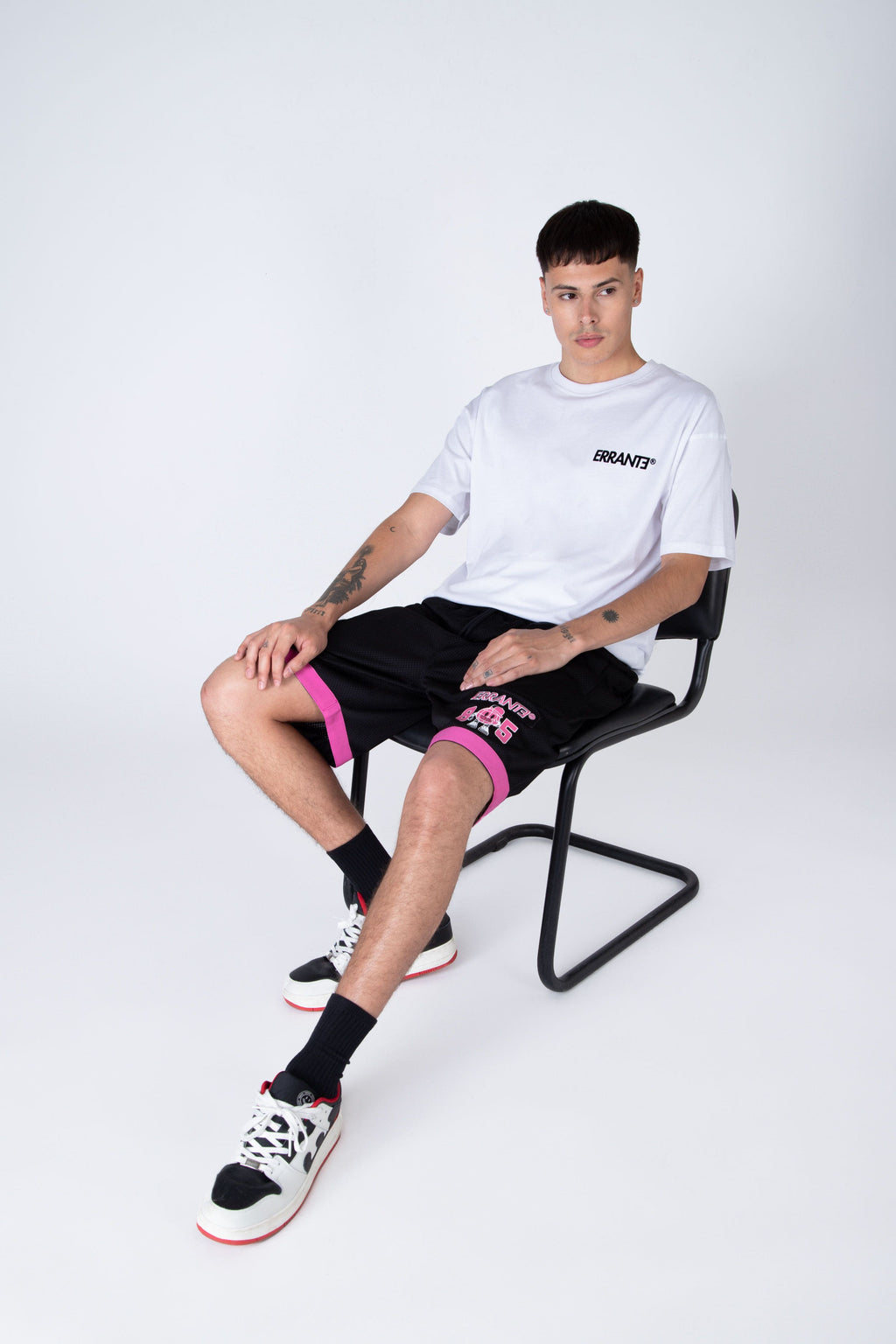 Short Mesh Off Spring Negro ERRANTE