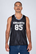 Polera Tank Mesh Reversible Streetwise 85 Negro ERRANTE
