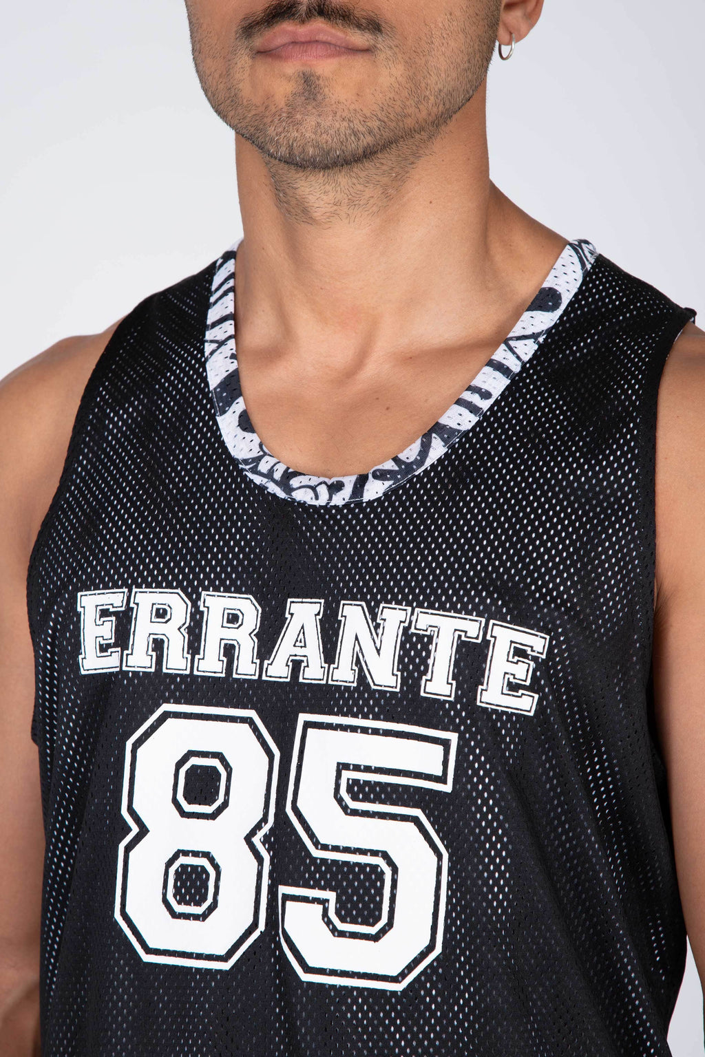 Polera Tank Mesh Reversible Streetwise 85 Negro ERRANTE