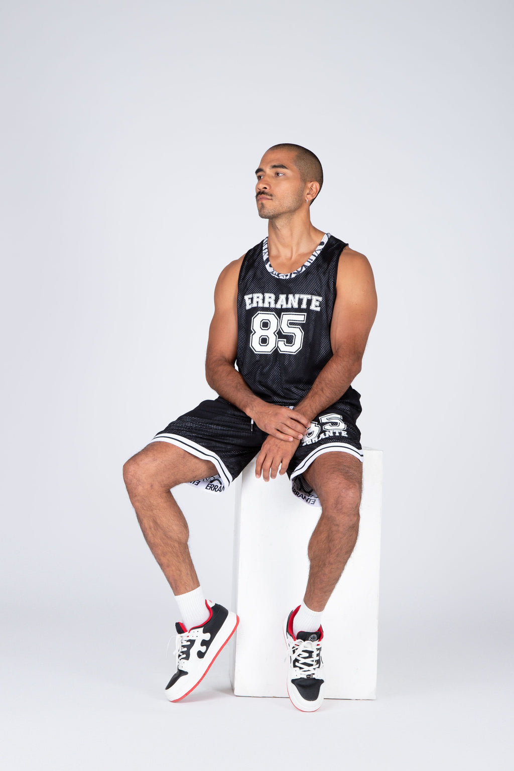 Short Mesh Reversible Streetwise 85 Negro ERRANTE