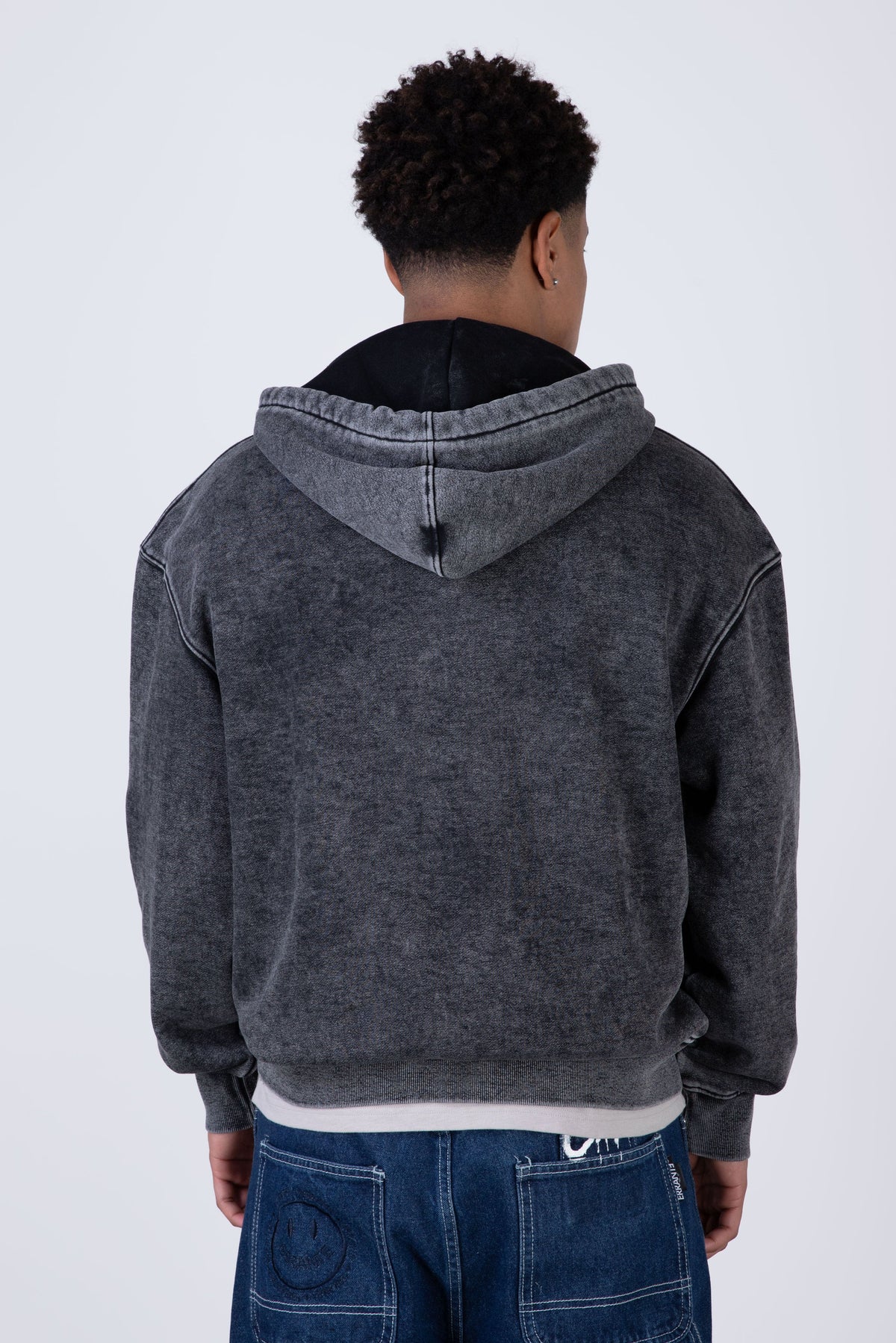 Poleron Zip Blackdrift Negro ERRANTE