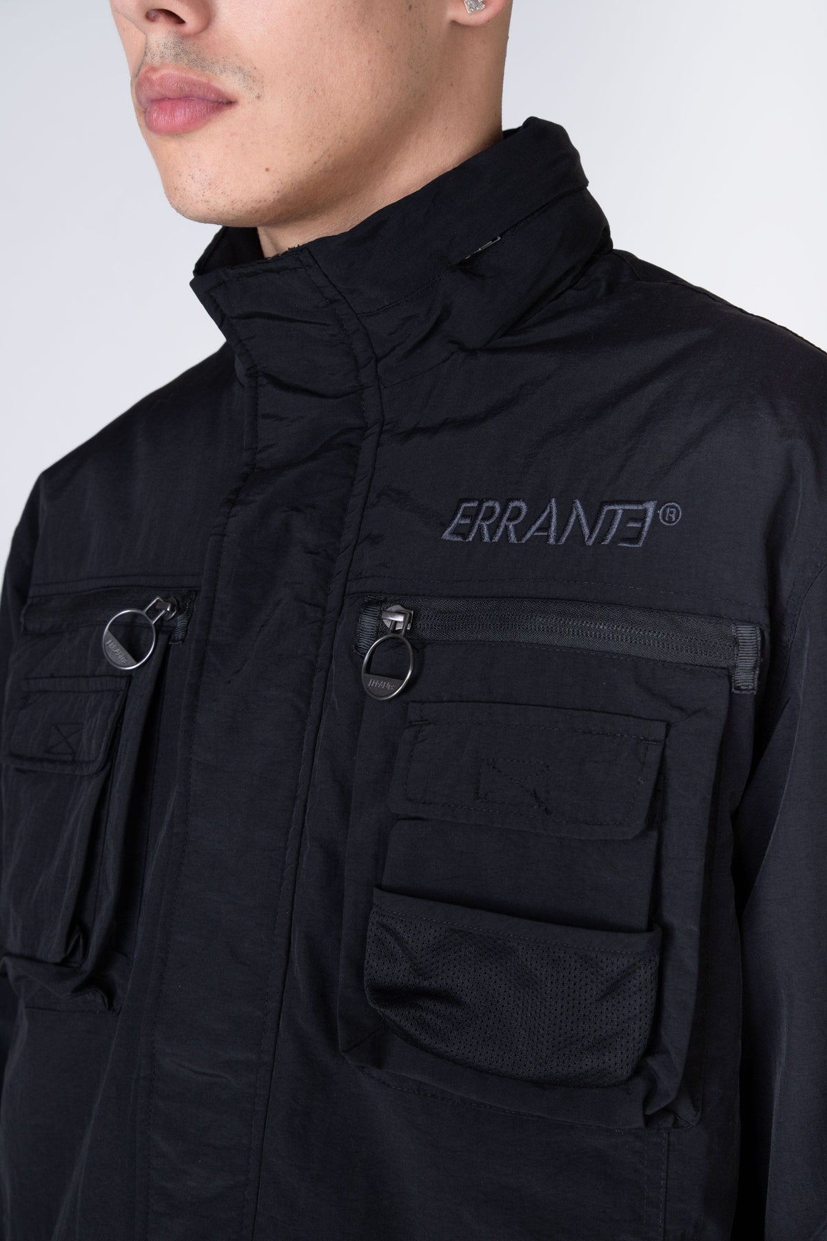 Chaqueta Bomber Cargo Graff Negro ERRANTE