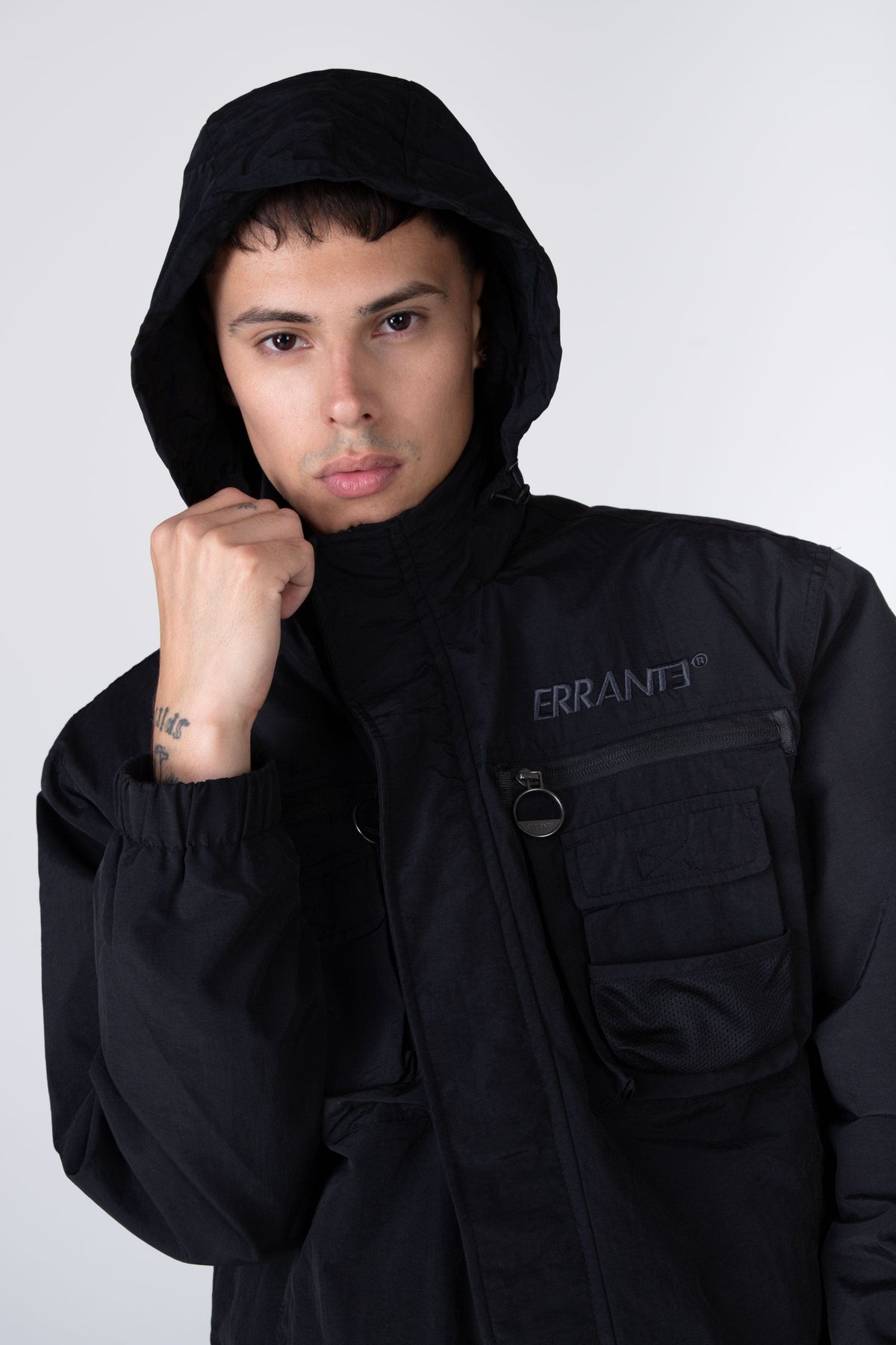 Chaqueta Bomber Cargo Graff Negro ERRANTE