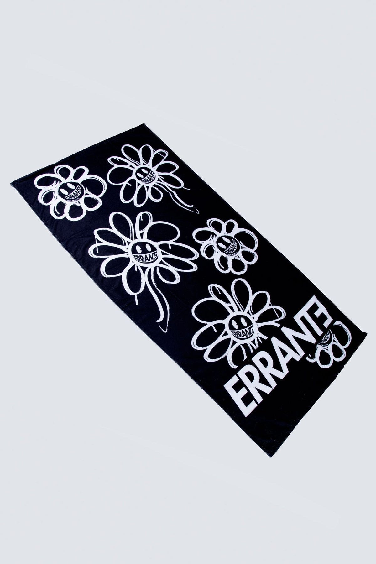 Toalla Co Flower Negro ERRANTE