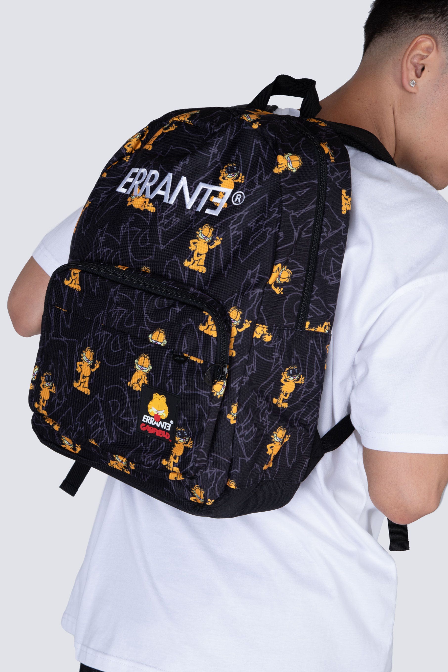 Mochila Garfield Time Negro ERRANTE
