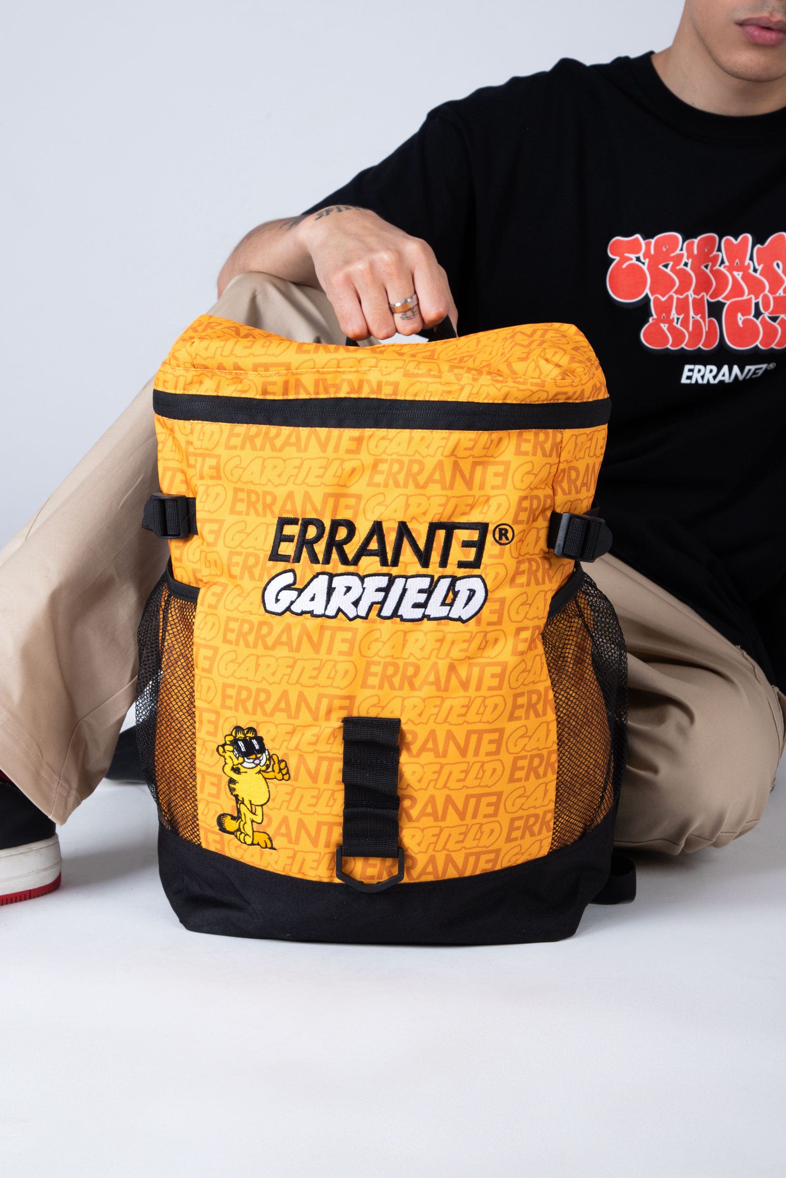 Mochila Garfield Surprise Amarillo ERRANTE