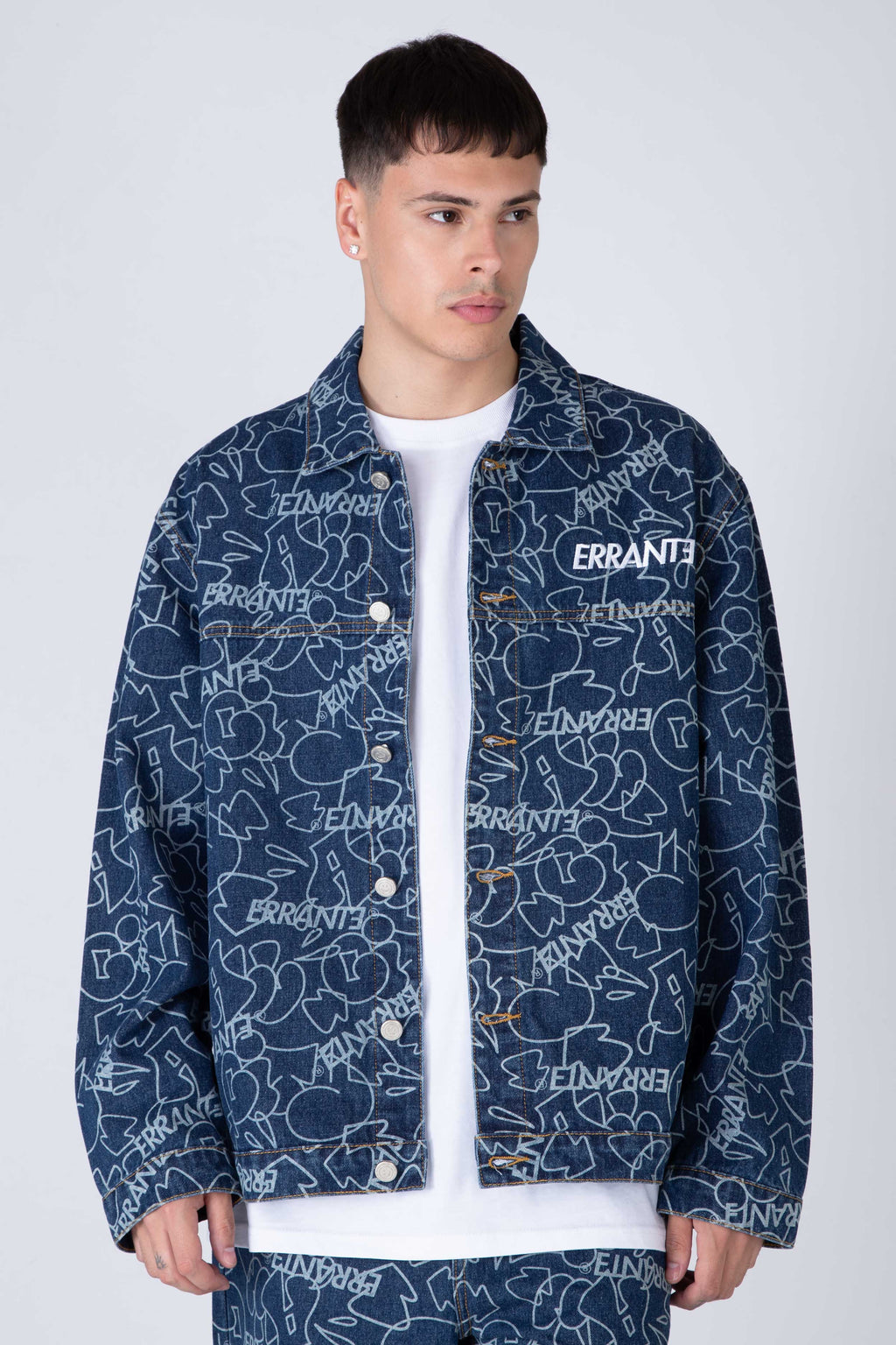 Chaqueta Denim All Over Azul ERRANTE