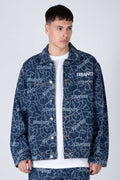 Chaqueta Denim All Over Azul ERRANTE