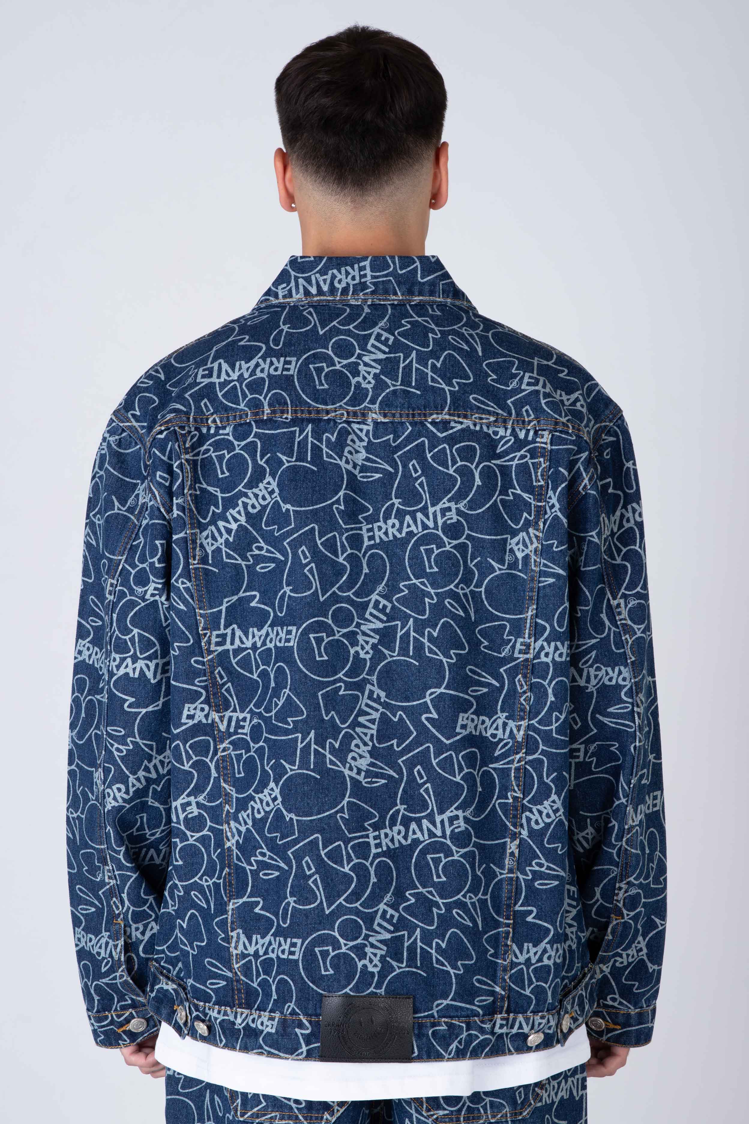 Chaqueta Denim All Over Azul ERRANTE