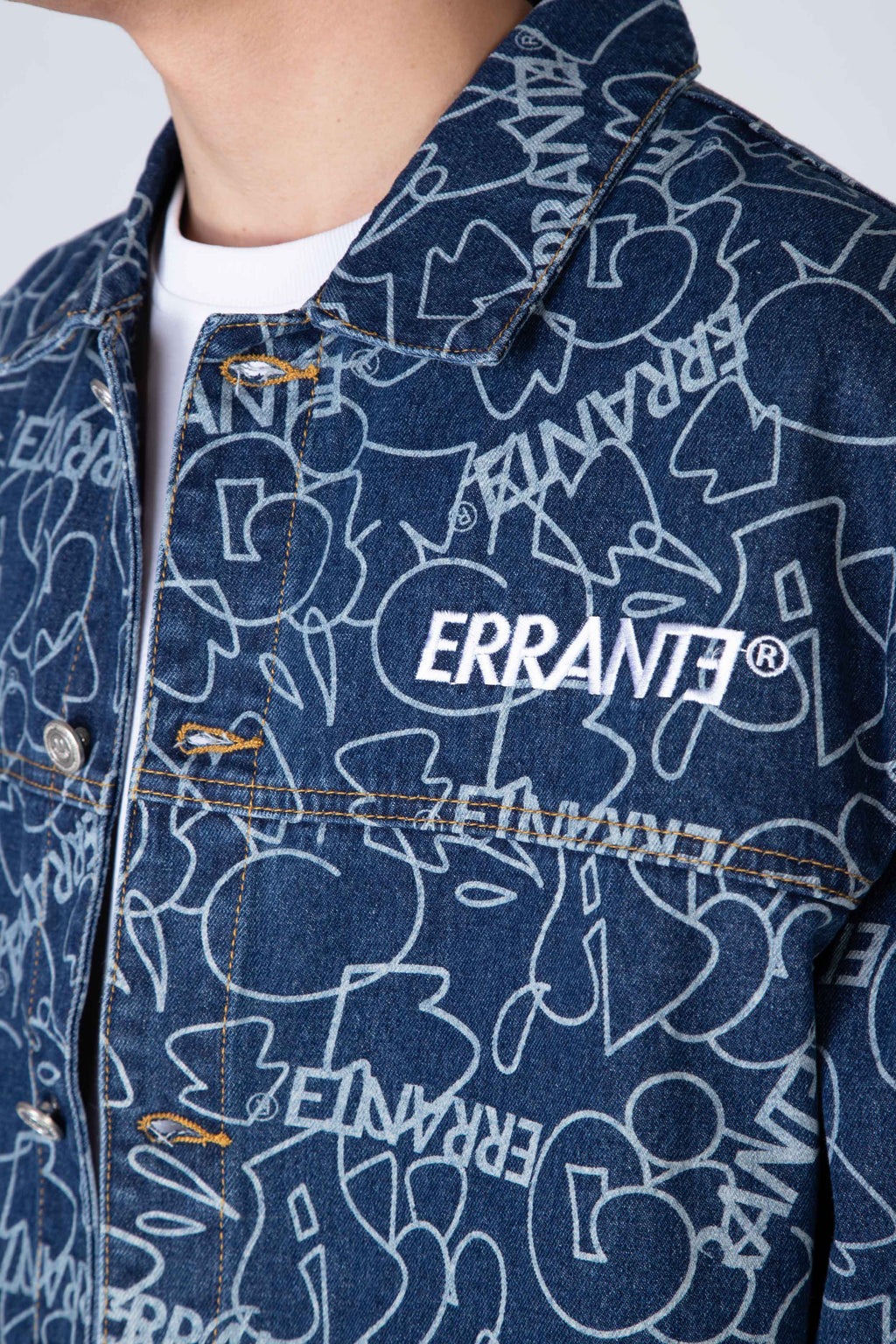 Chaqueta Denim All Over Azul ERRANTE
