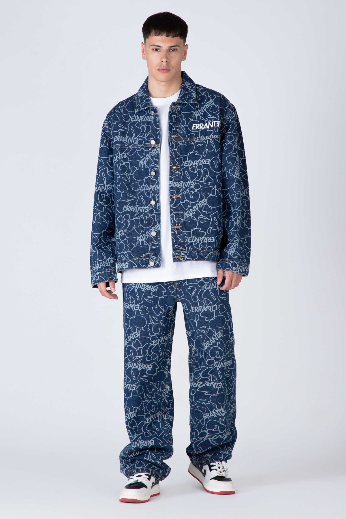 Chaqueta Denim All Over Azul ERRANTE