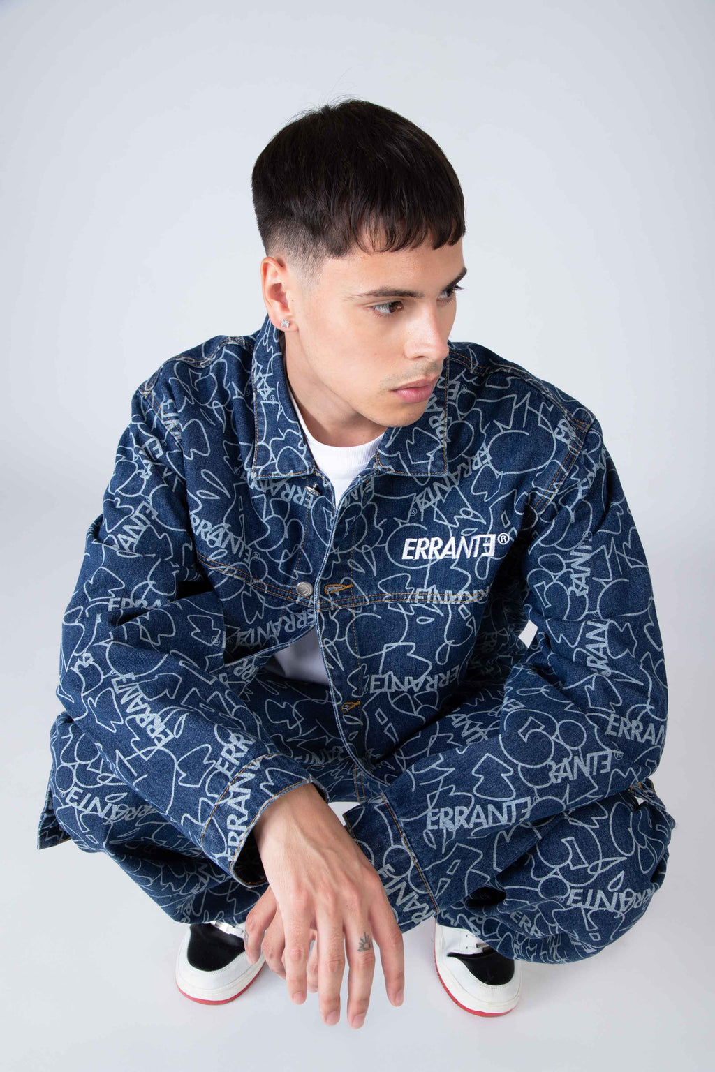 Chaqueta Denim All Over Azul ERRANTE