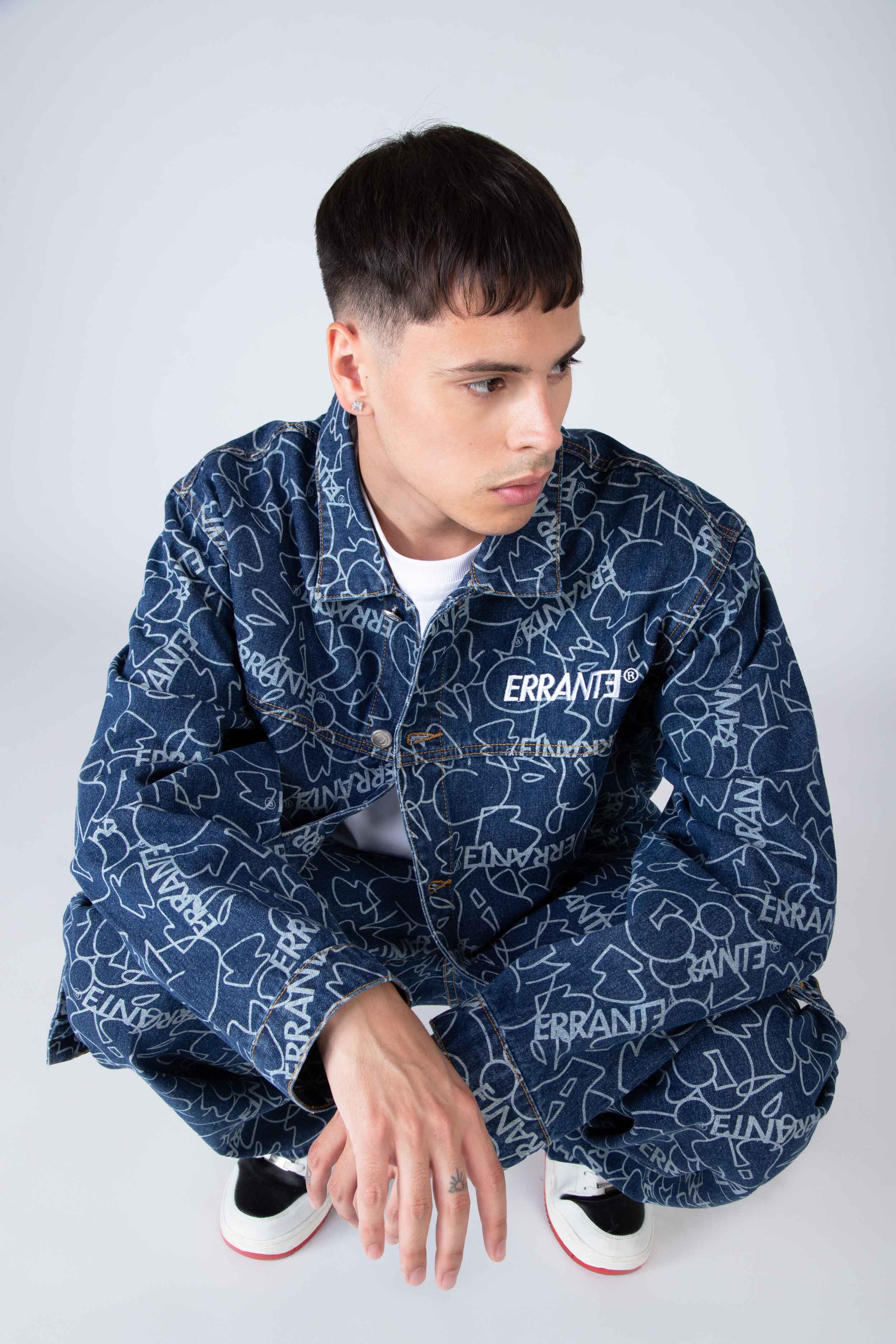 Chaqueta Denim All Over Azul ERRANTE