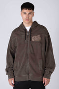 Poleron Zip Choise Café ERRANTE