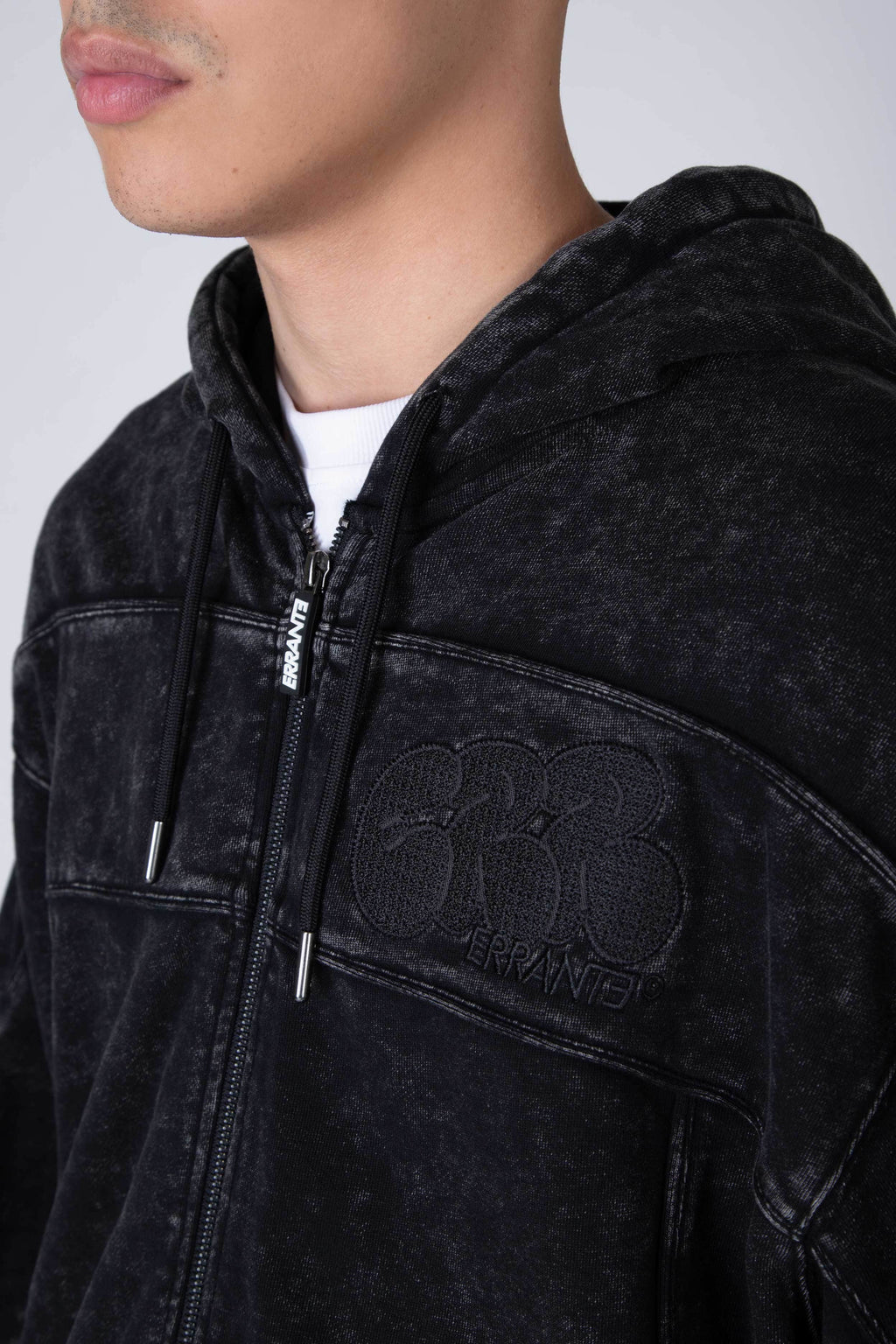Poleron Zip Choise Negro ERRANTE