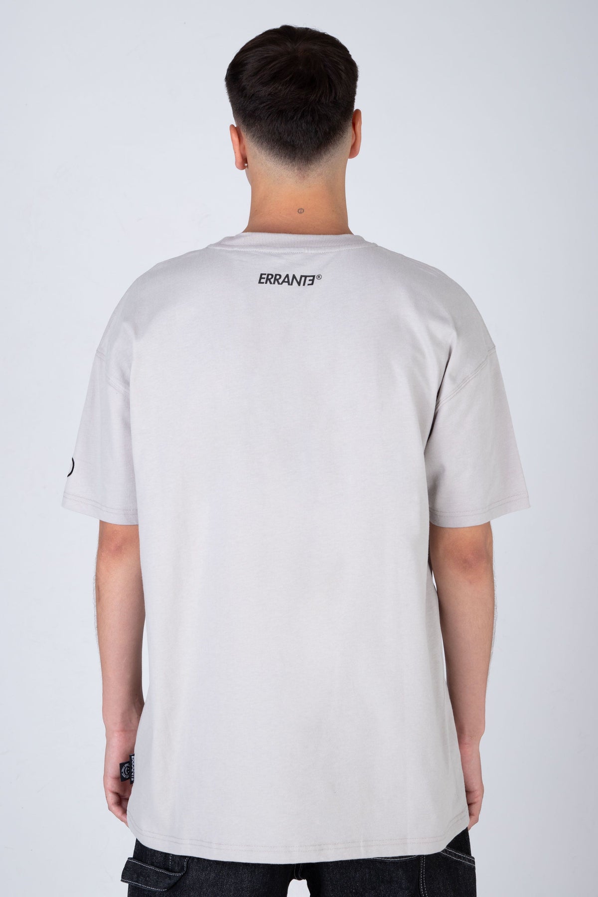 Polera Manga Corta Gant Gris ERRANTE