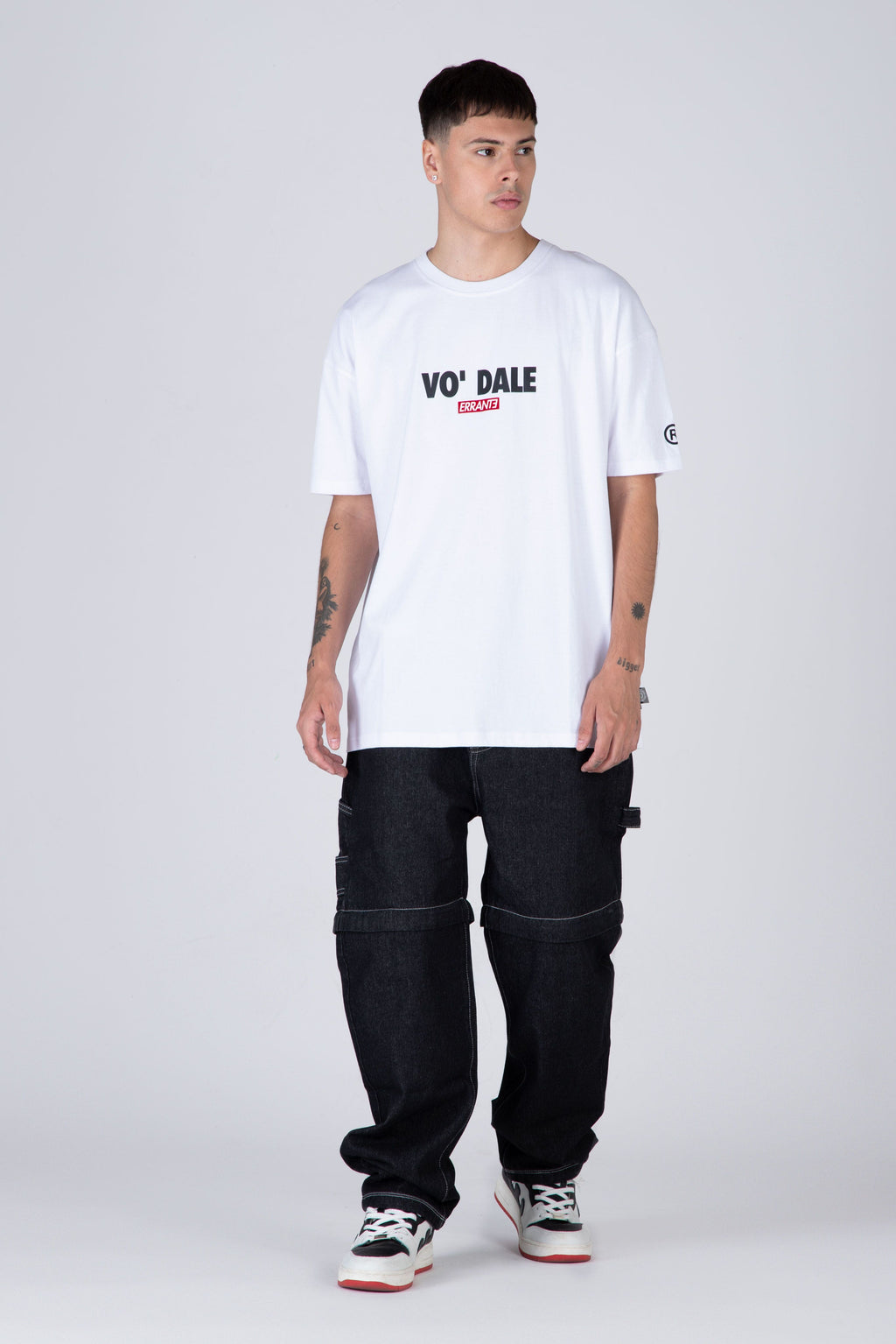 Polera Manga Corta Vo' Dale Blanco ERRANTE