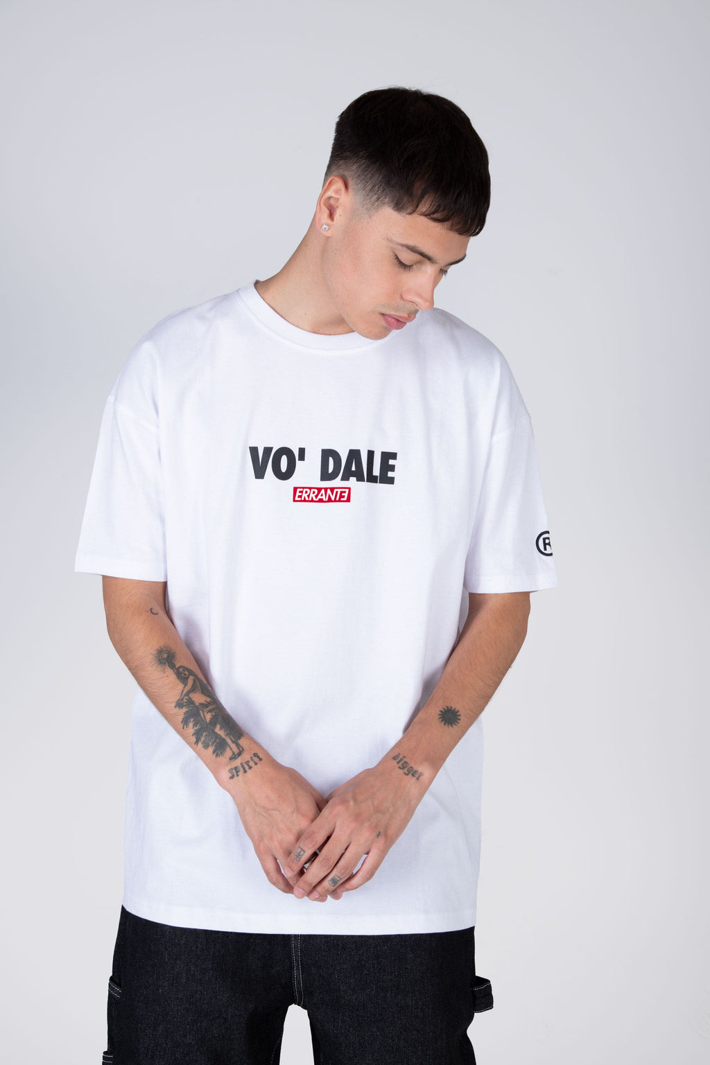 Polera Manga Corta Vo' Dale Blanco ERRANTE