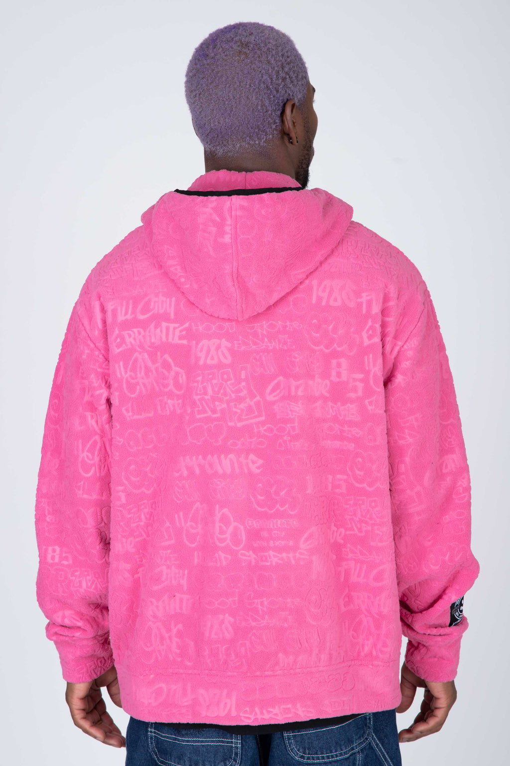 Poleron Polar Zip Taggy Rosado ERRANTE