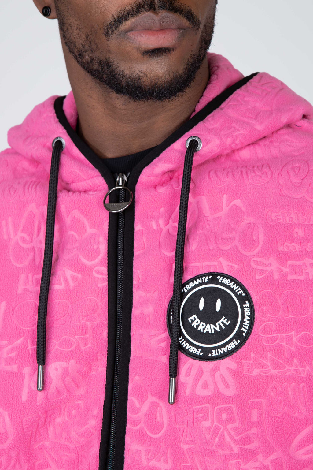 Poleron Polar Zip Taggy Rosado ERRANTE