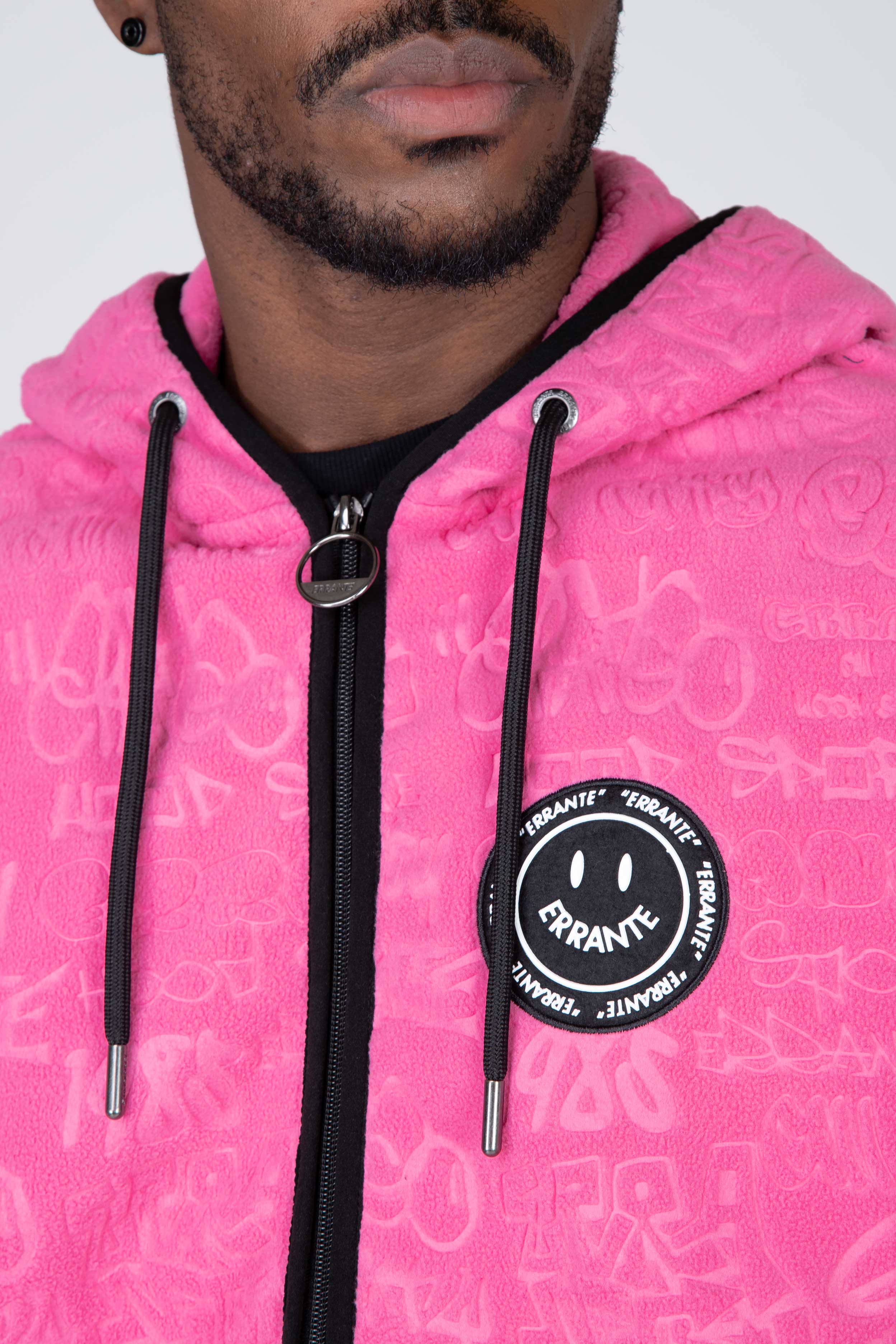 Poleron Polar Zip Taggy Rosado ERRANTE