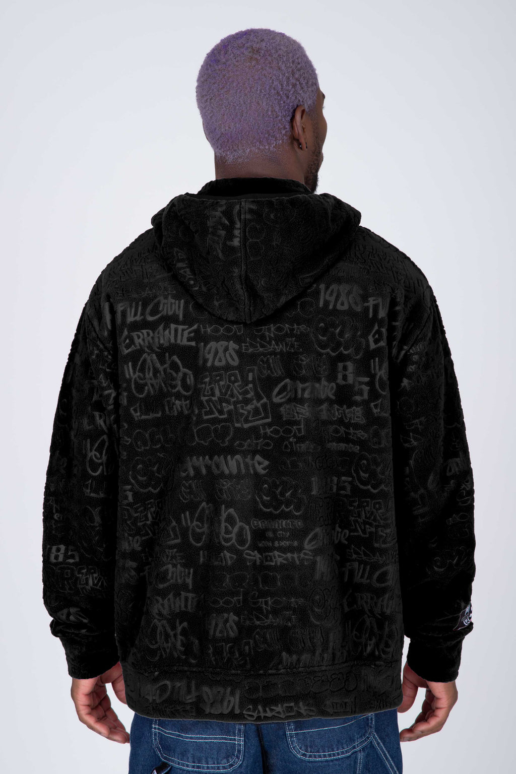 Poleron Polar Zip Taggy Negro ERRANTE