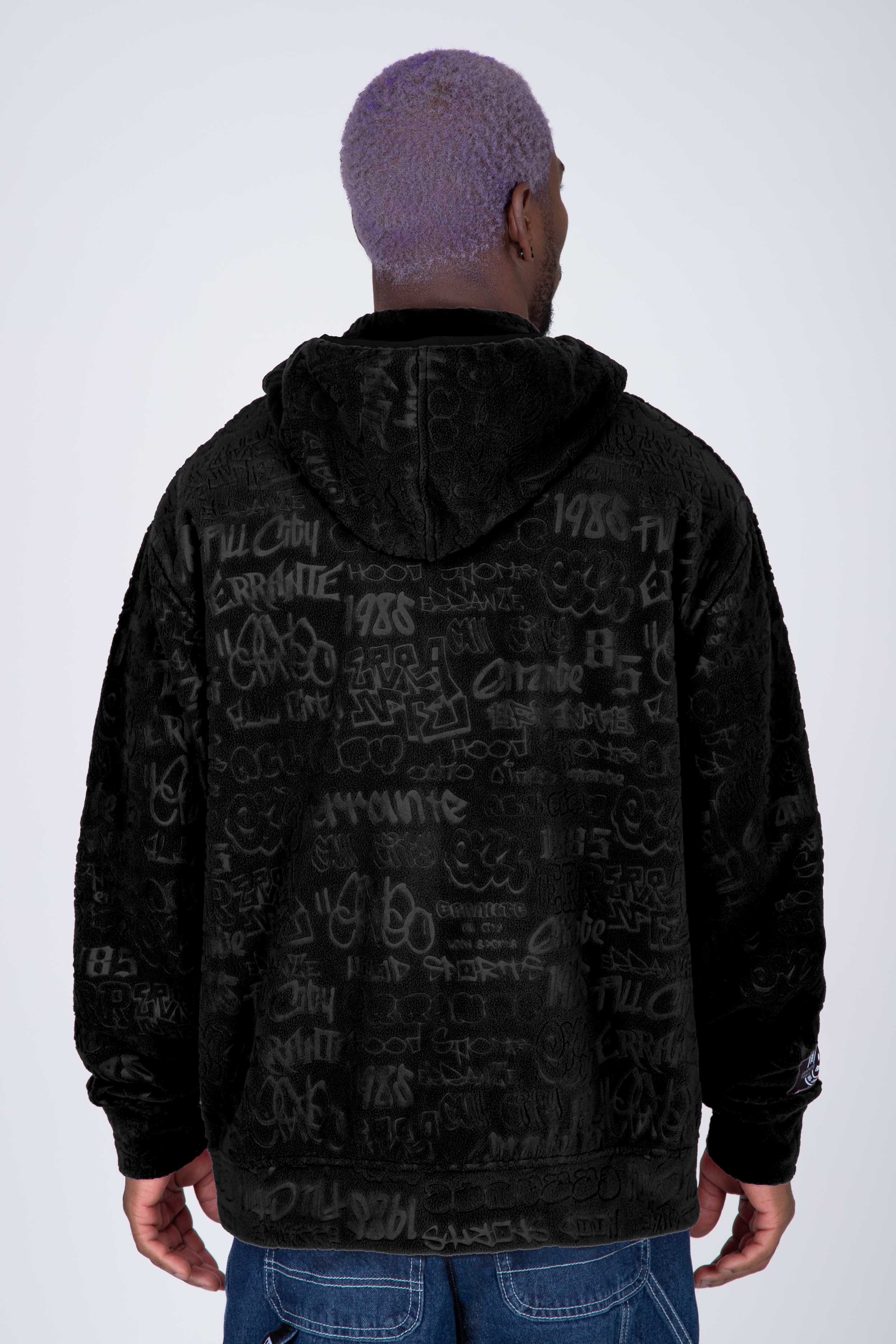 Poleron Polar Zip Taggy Negro ERRANTE