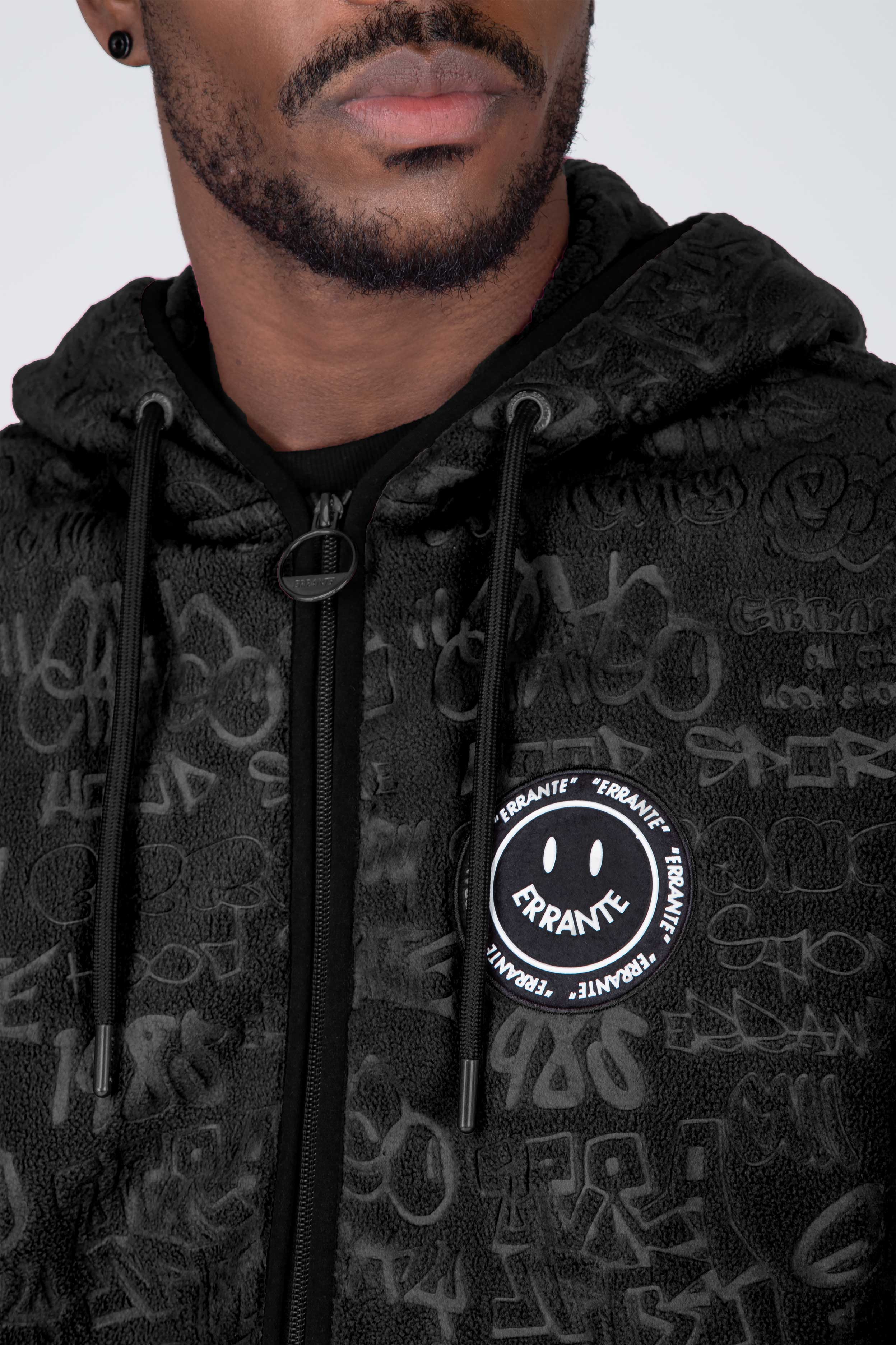 Poleron Polar Zip Taggy Negro ERRANTE