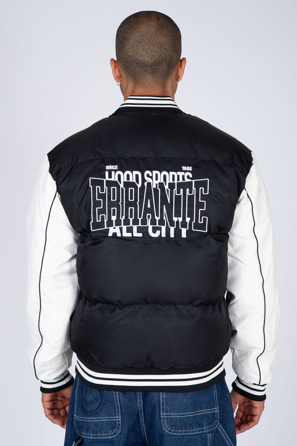Parka Bomber Style Negro ERRANTE