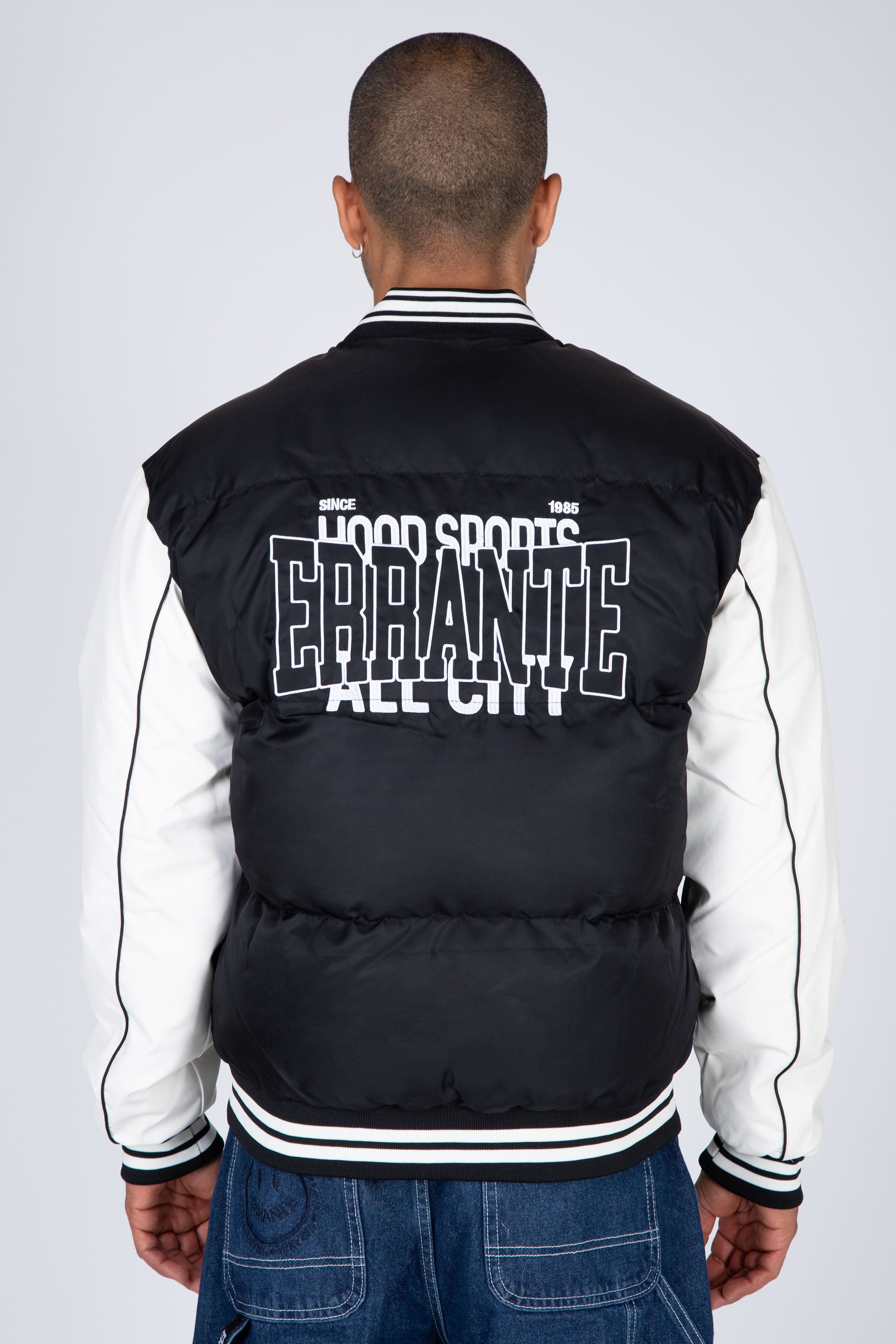 Parka Bomber Style Negro ERRANTE