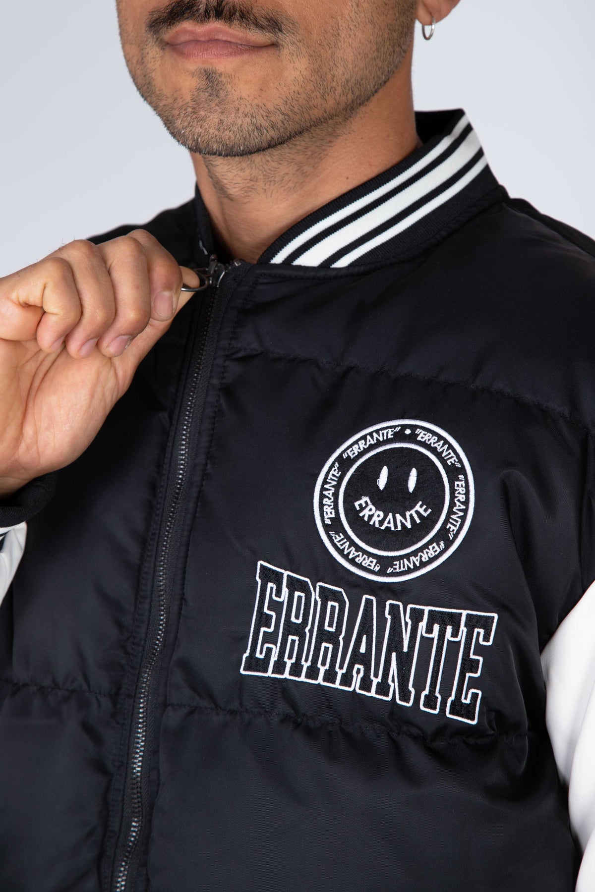 Parka Bomber Style Negro ERRANTE
