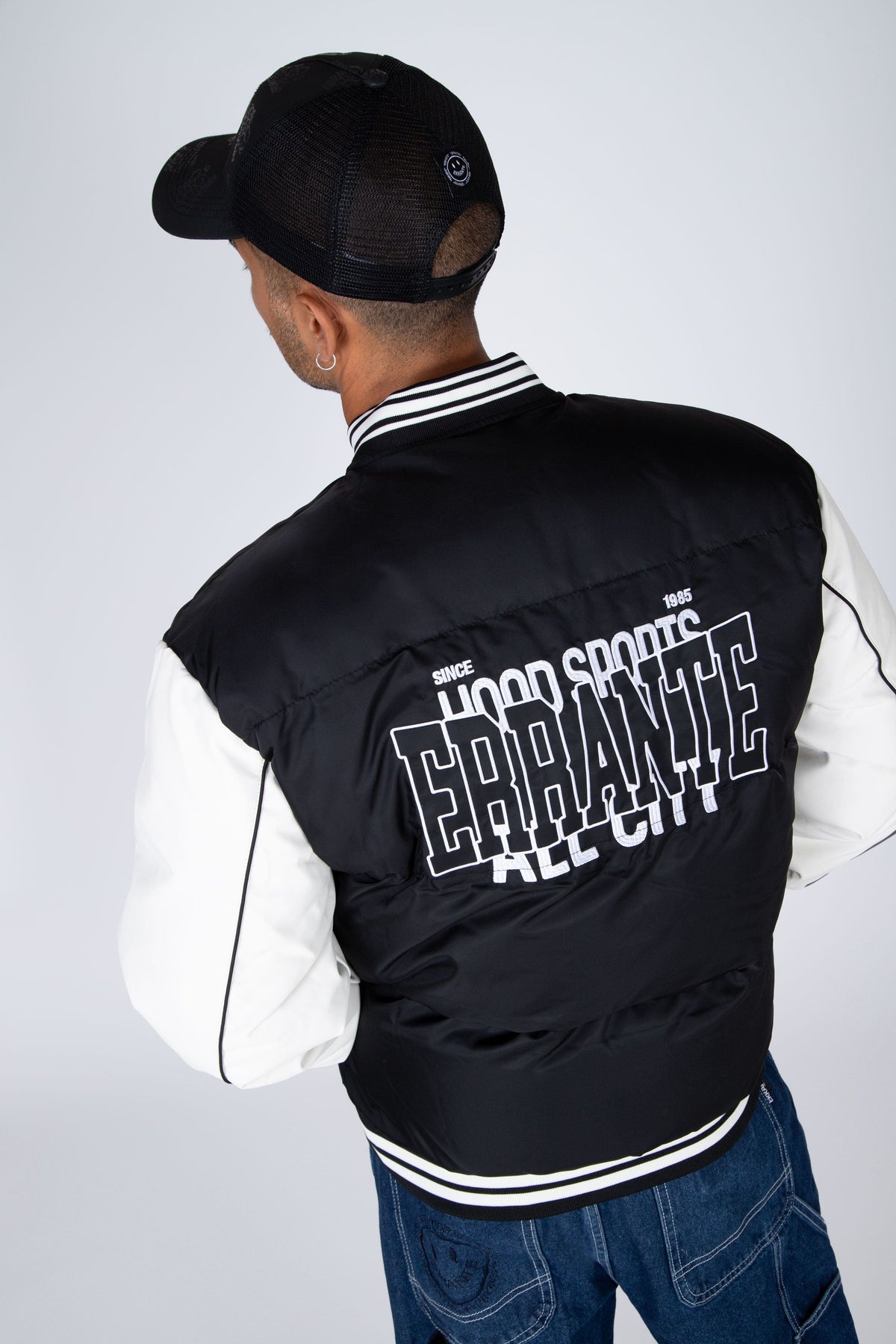 Parka Bomber Style Negro ERRANTE