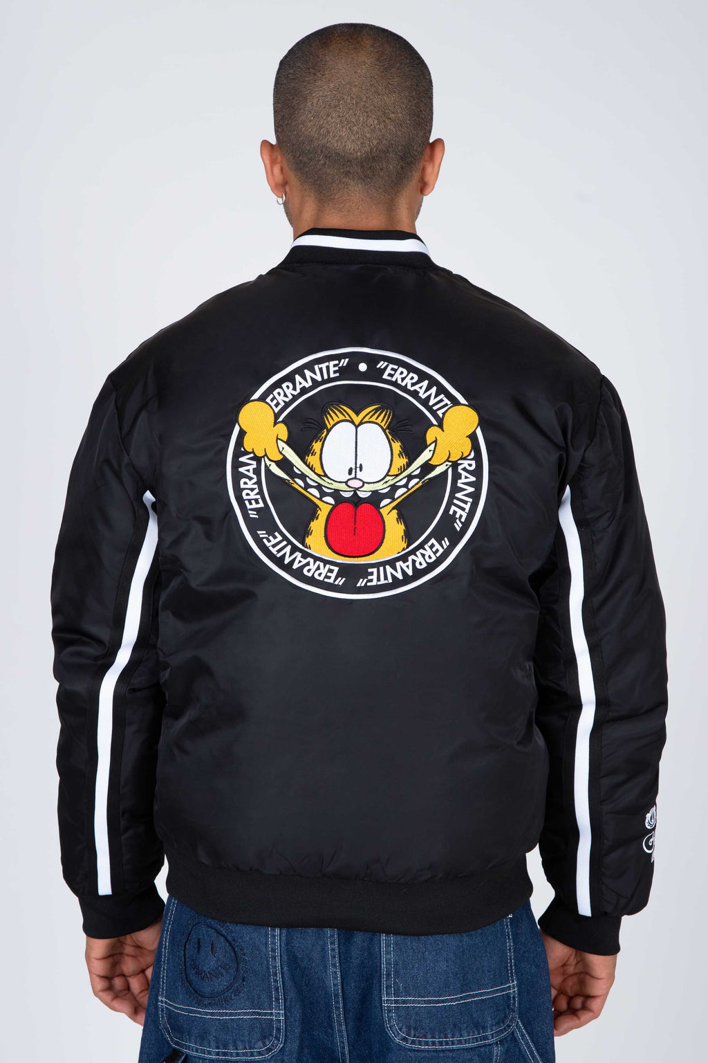 Parka Bomber Garfield Sarcastic Negro ERRANTE