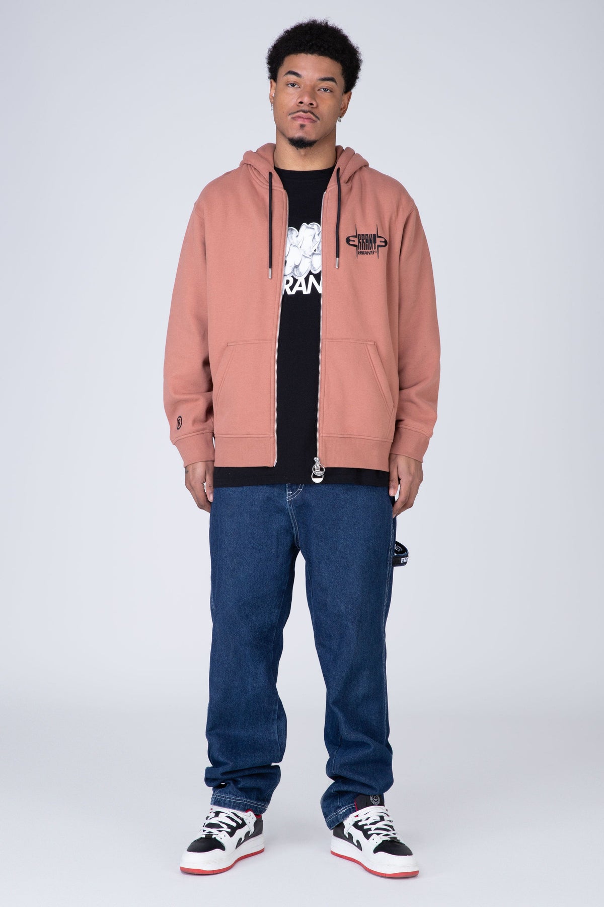 Poleron Zip Silvers Rosado ERRANTE