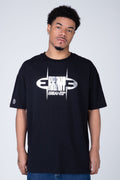 Polera Manga Corta Silvers Negro ERRANTE