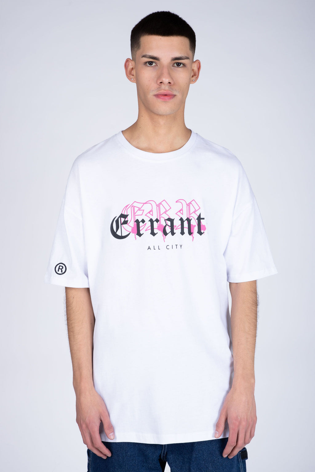 Polera Manga Corta Snaps Blanco ERRANTE