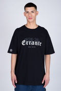 Polera Manga Corta Snaps Negro ERRANTE