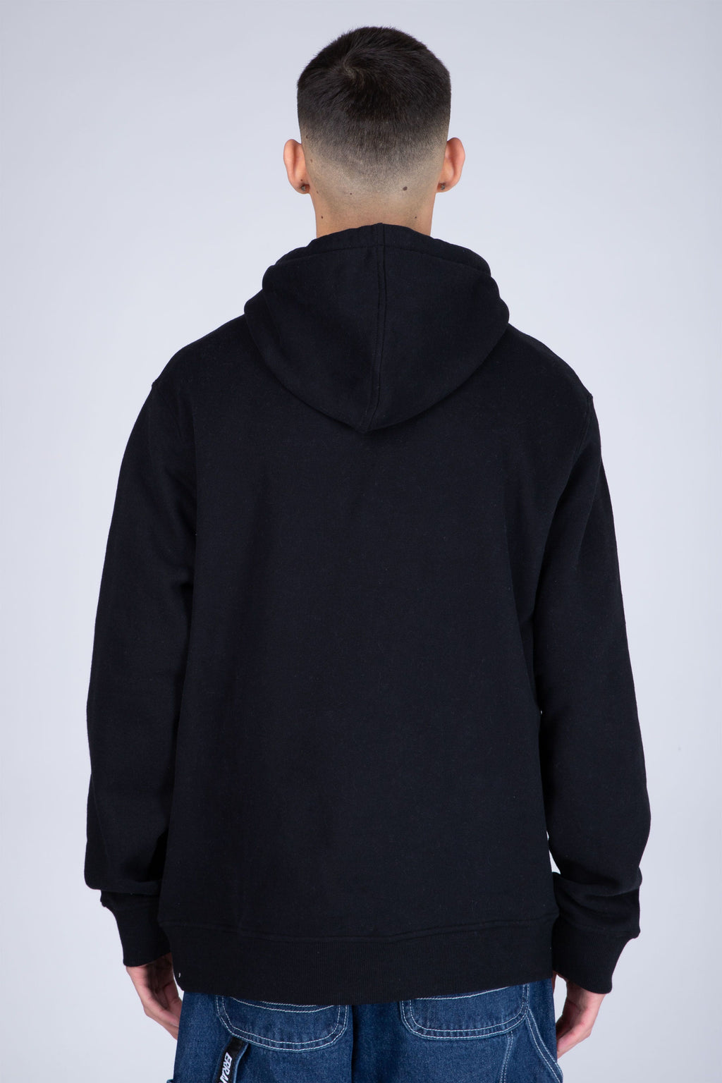 Poleron Hood Box Negro ERRANTE