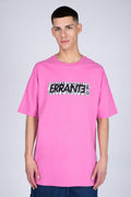 Polera Manga Corta Box Rosado ERRANTE