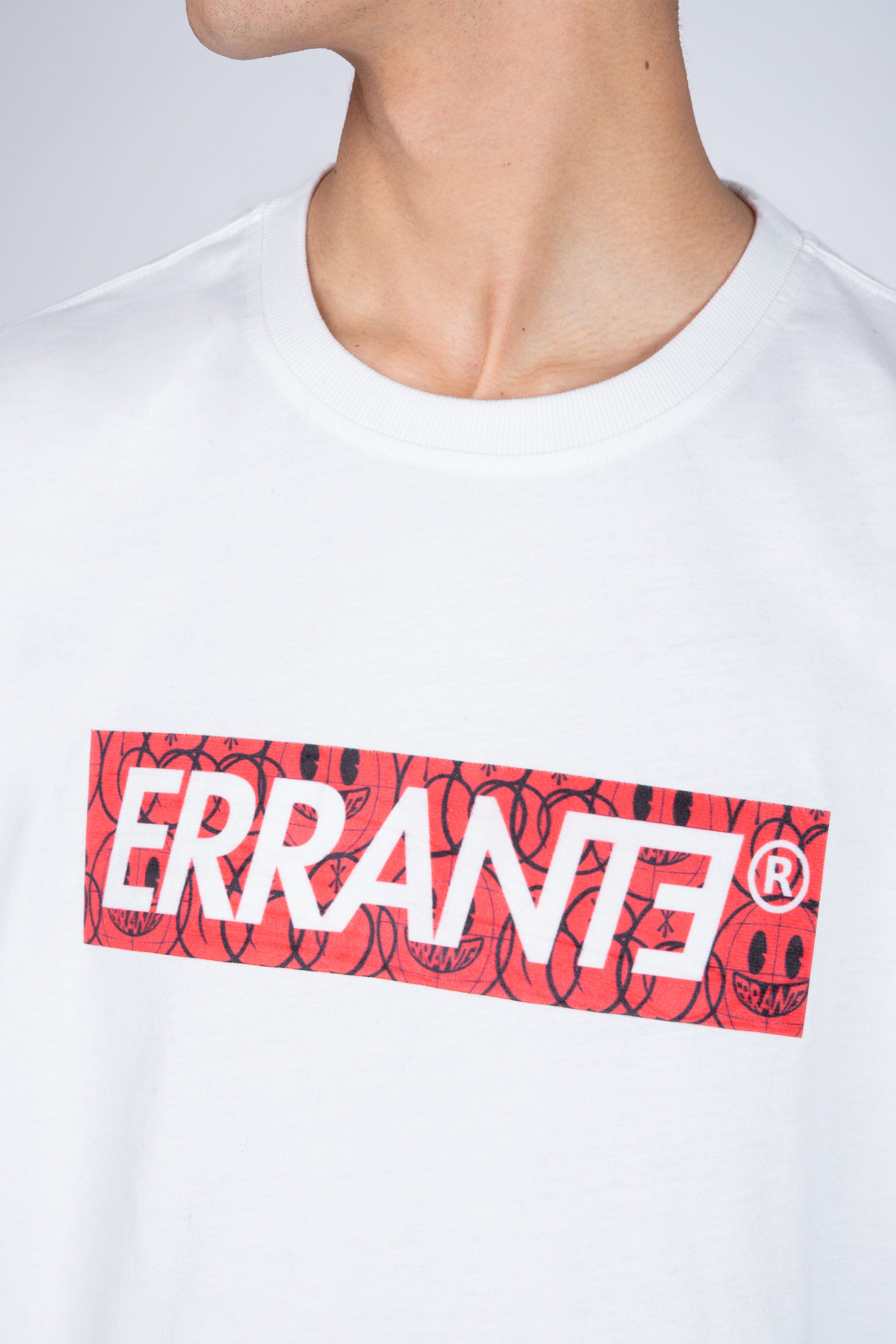 Polera Manga Corta Box Blanco ERRANTE