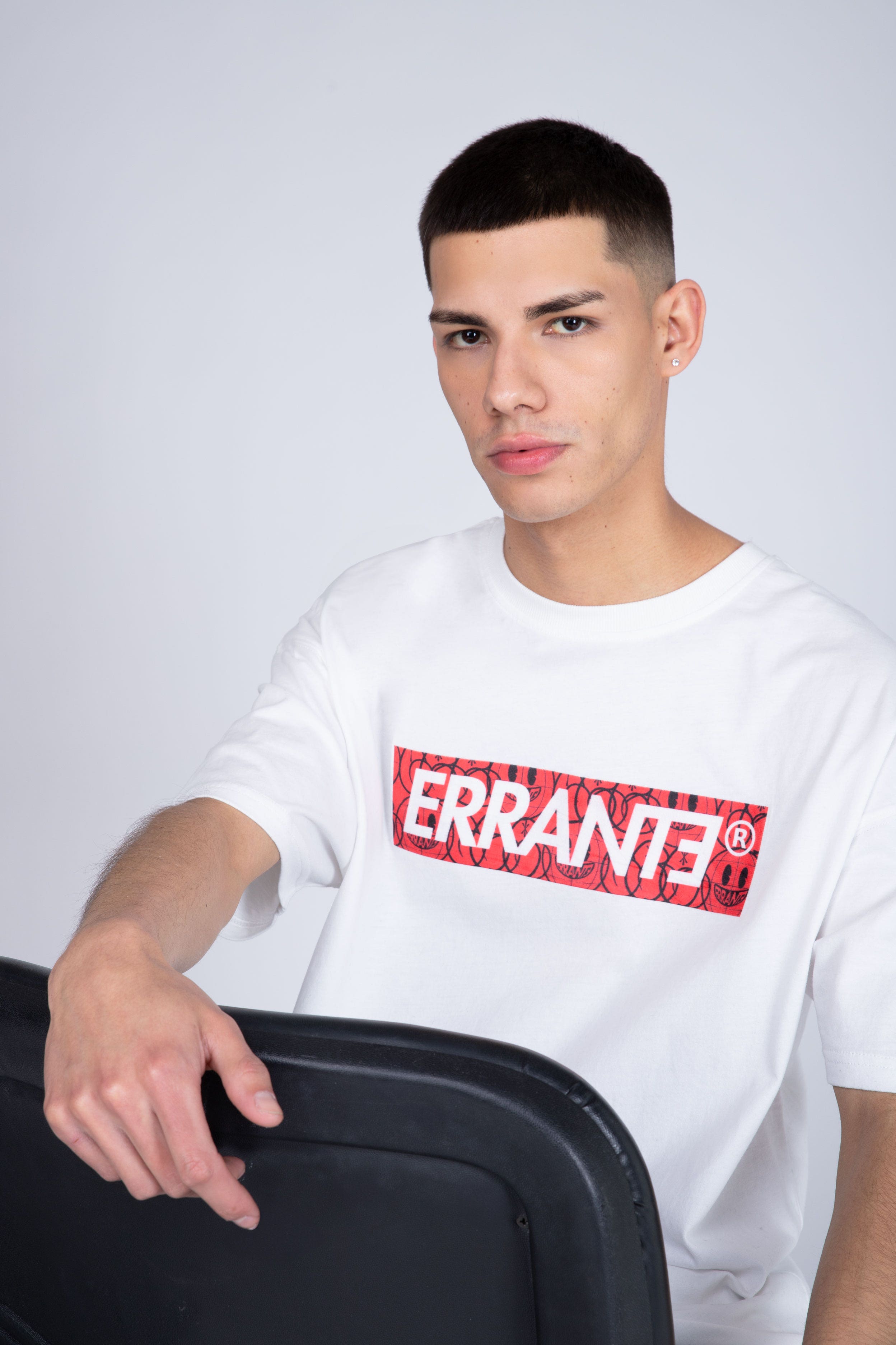 Polera Manga Corta Box Blanco ERRANTE