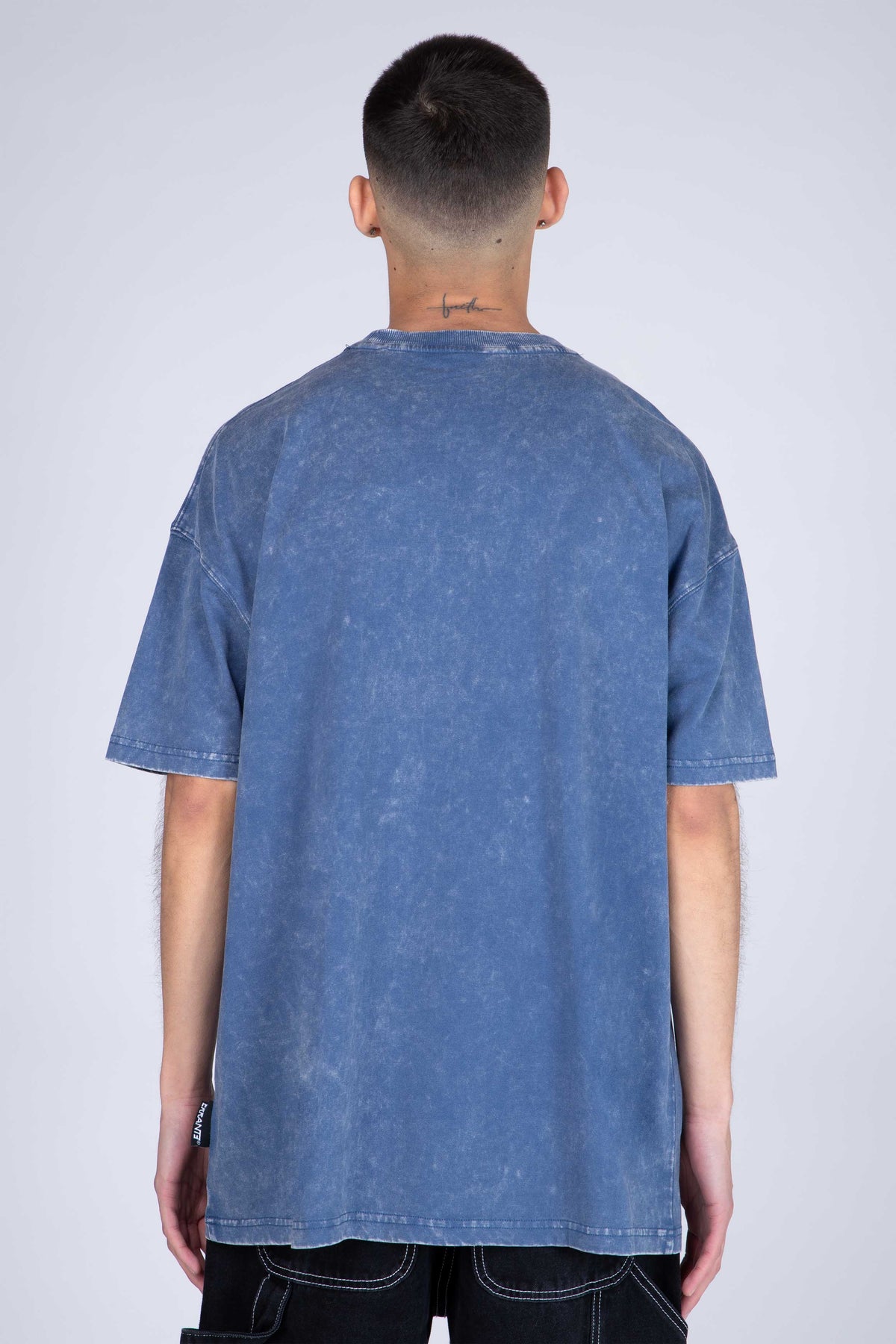 Polera Manga Corta Out Of Stock Azul ERRANTE