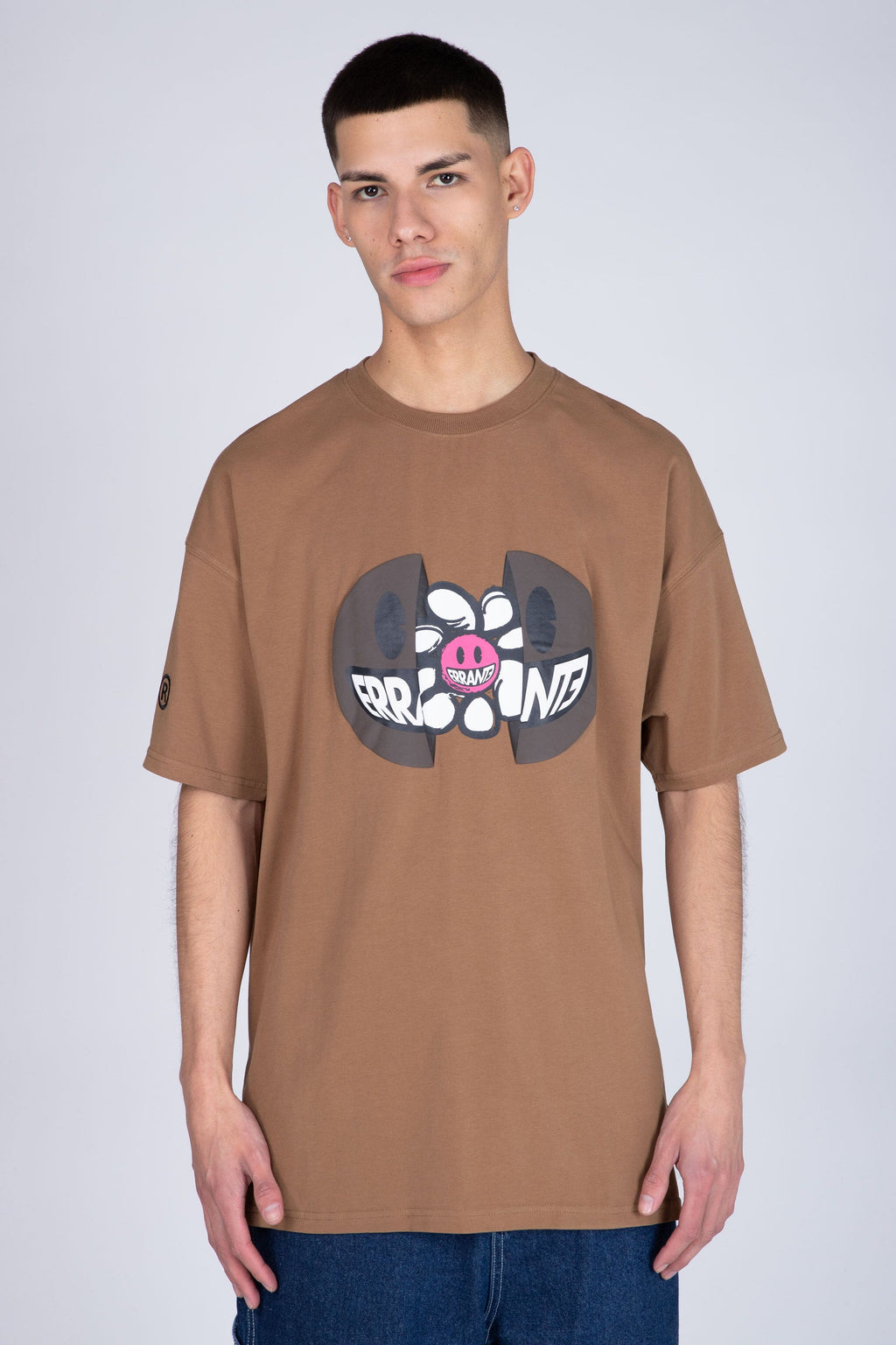 Polera Manga Corta Surprise Café ERRANTE