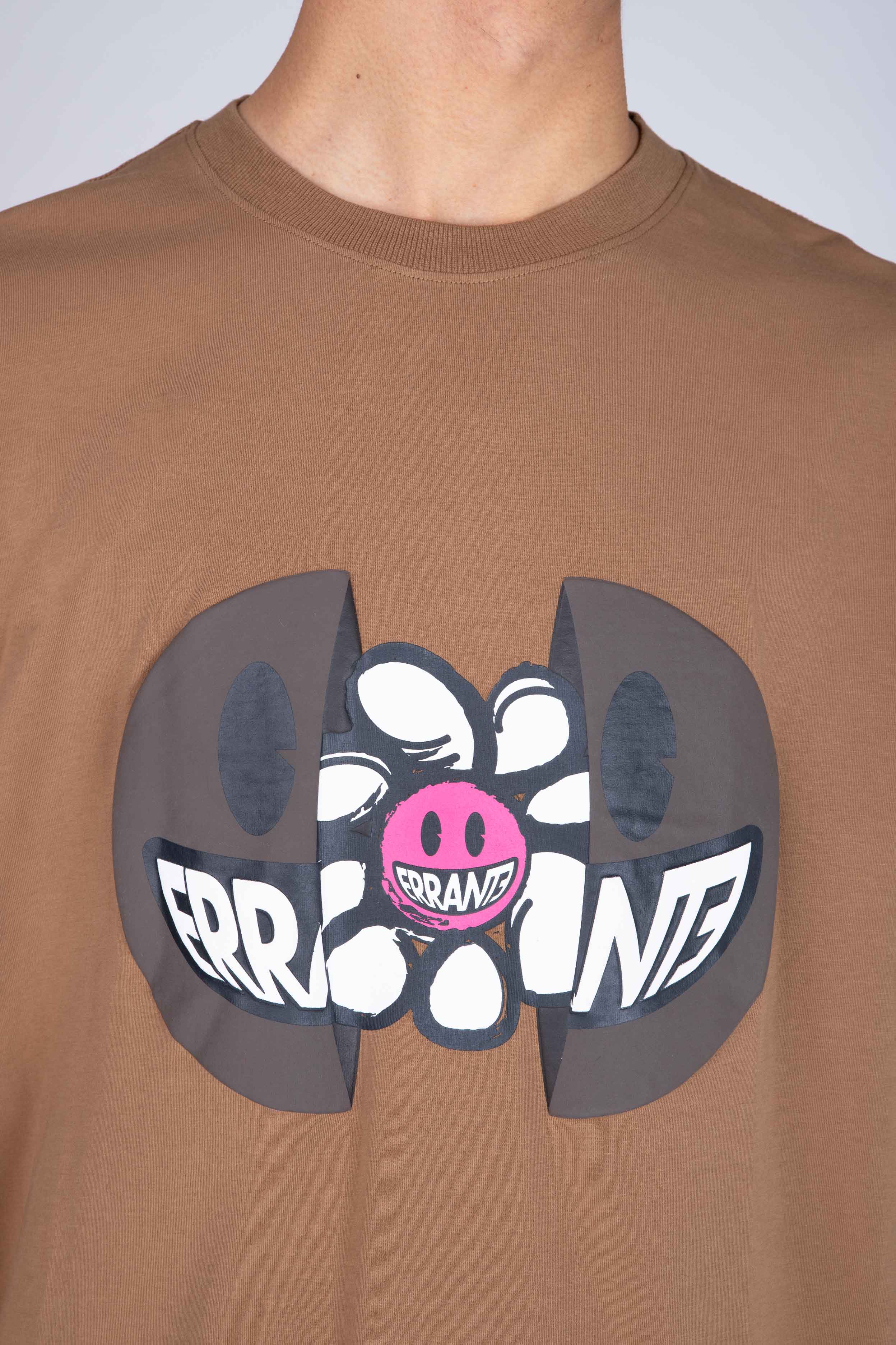 Polera Manga Corta Surprise Café ERRANTE
