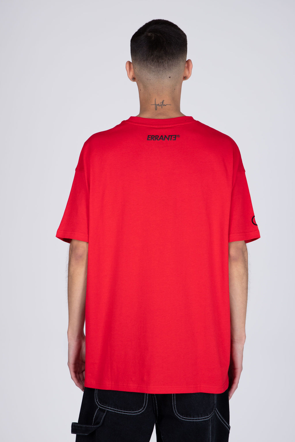 Polera Manga Corta Garfield Fortune Rojo ERRANTE