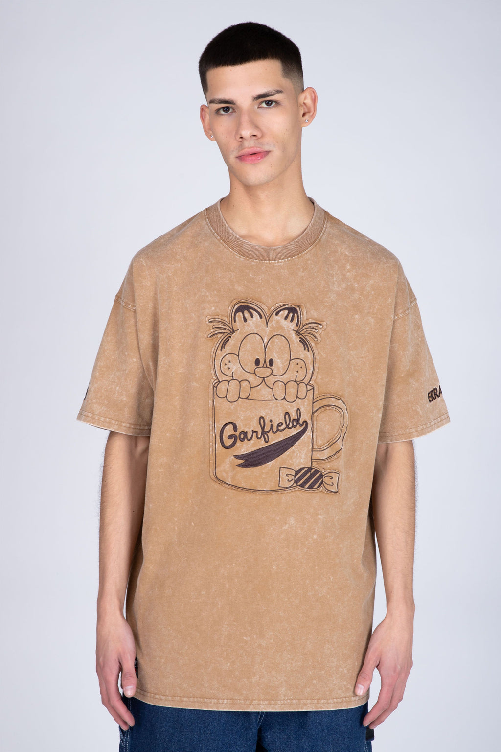Polera Manga Corta Garfield Mug Café ERRANTE